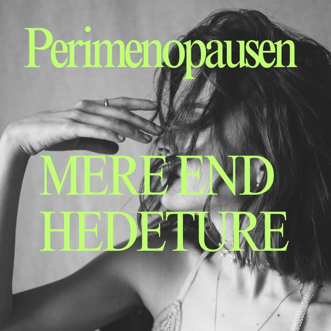 Perimenopausen - mange kvinder er ikke klar over, at symptomerne er hormonelt betingede #menopause #perimenopause