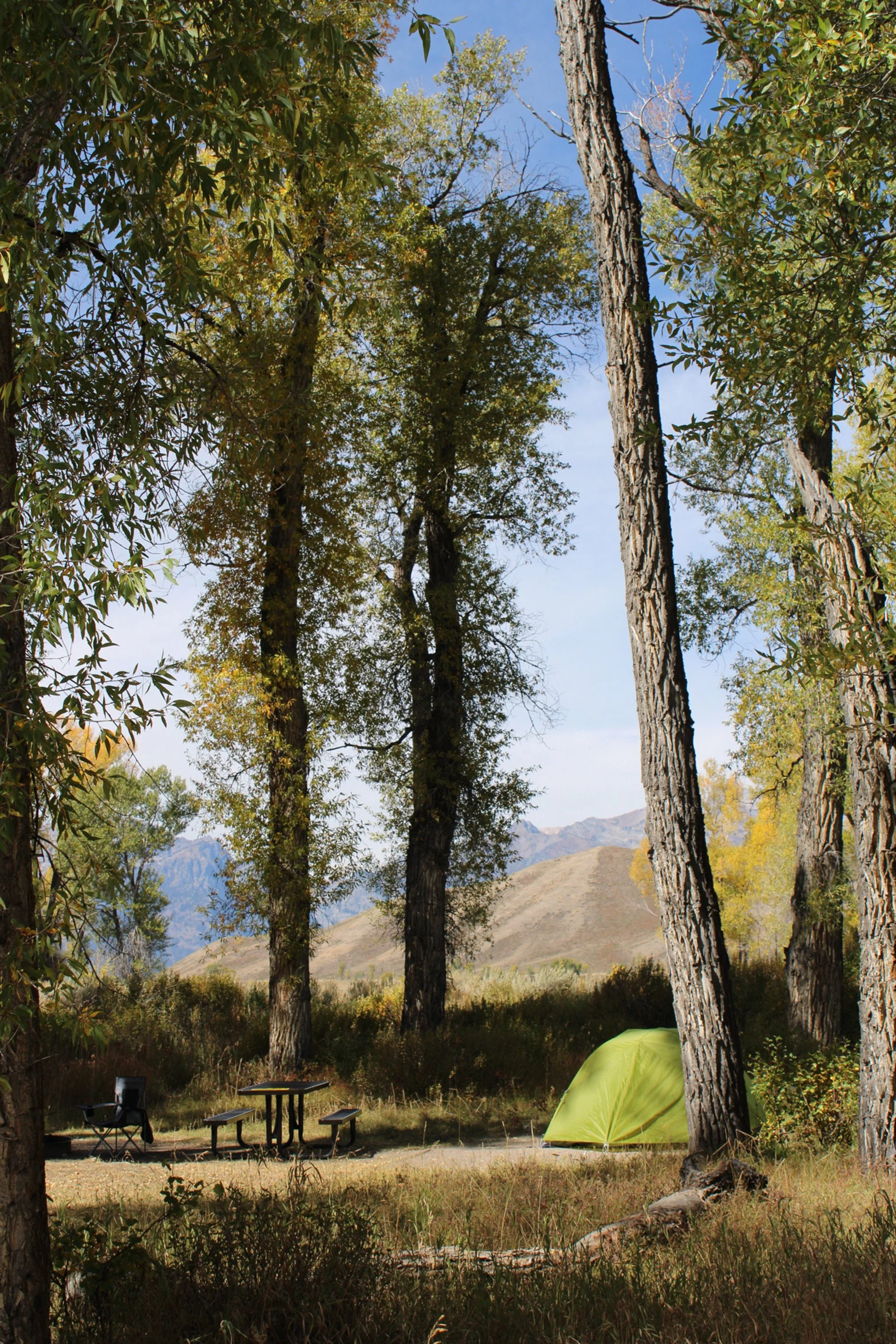 Gros Ventre Campground, Grand Teton National Park, WY