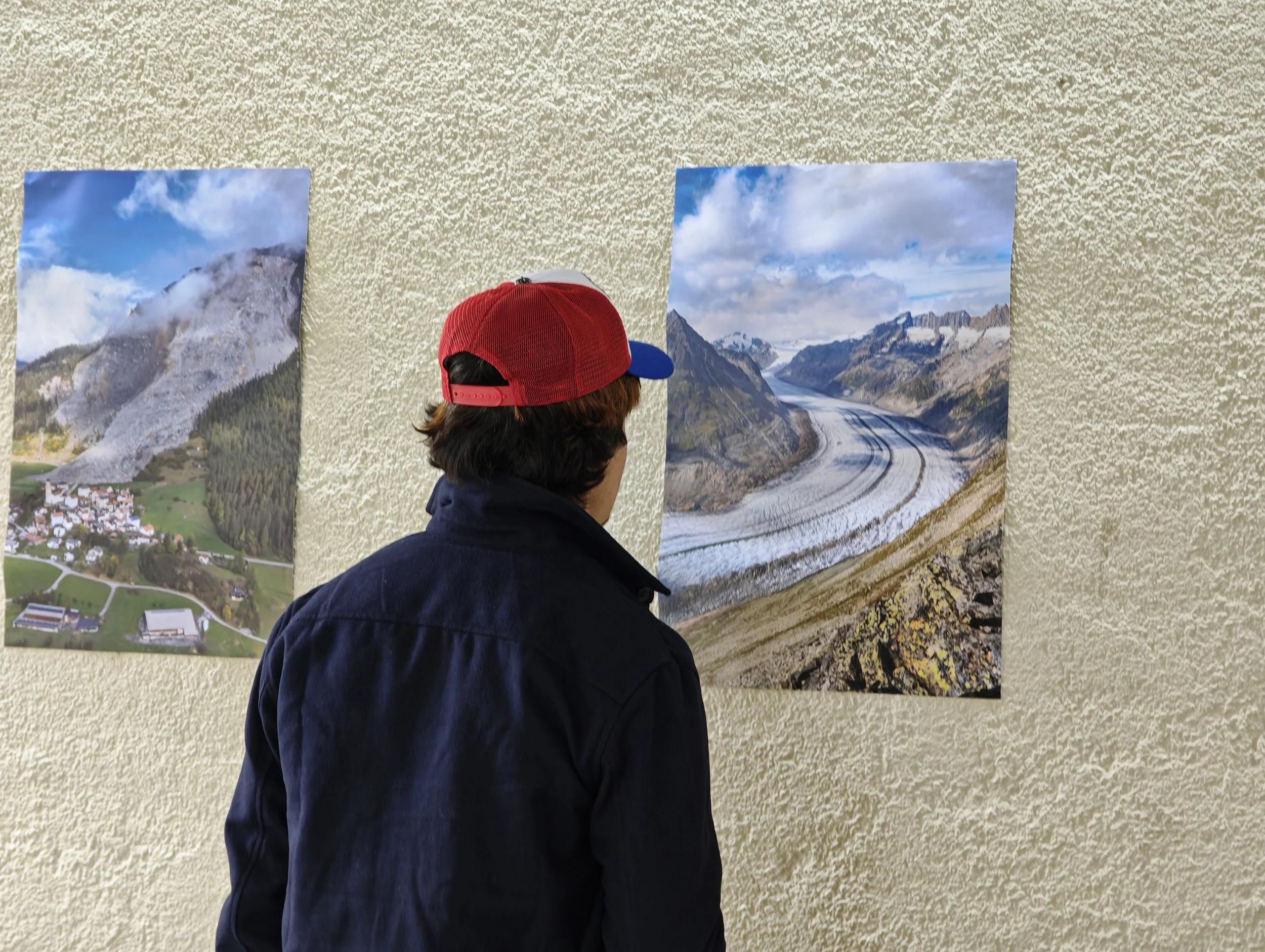 Impression von einem Gletscher.