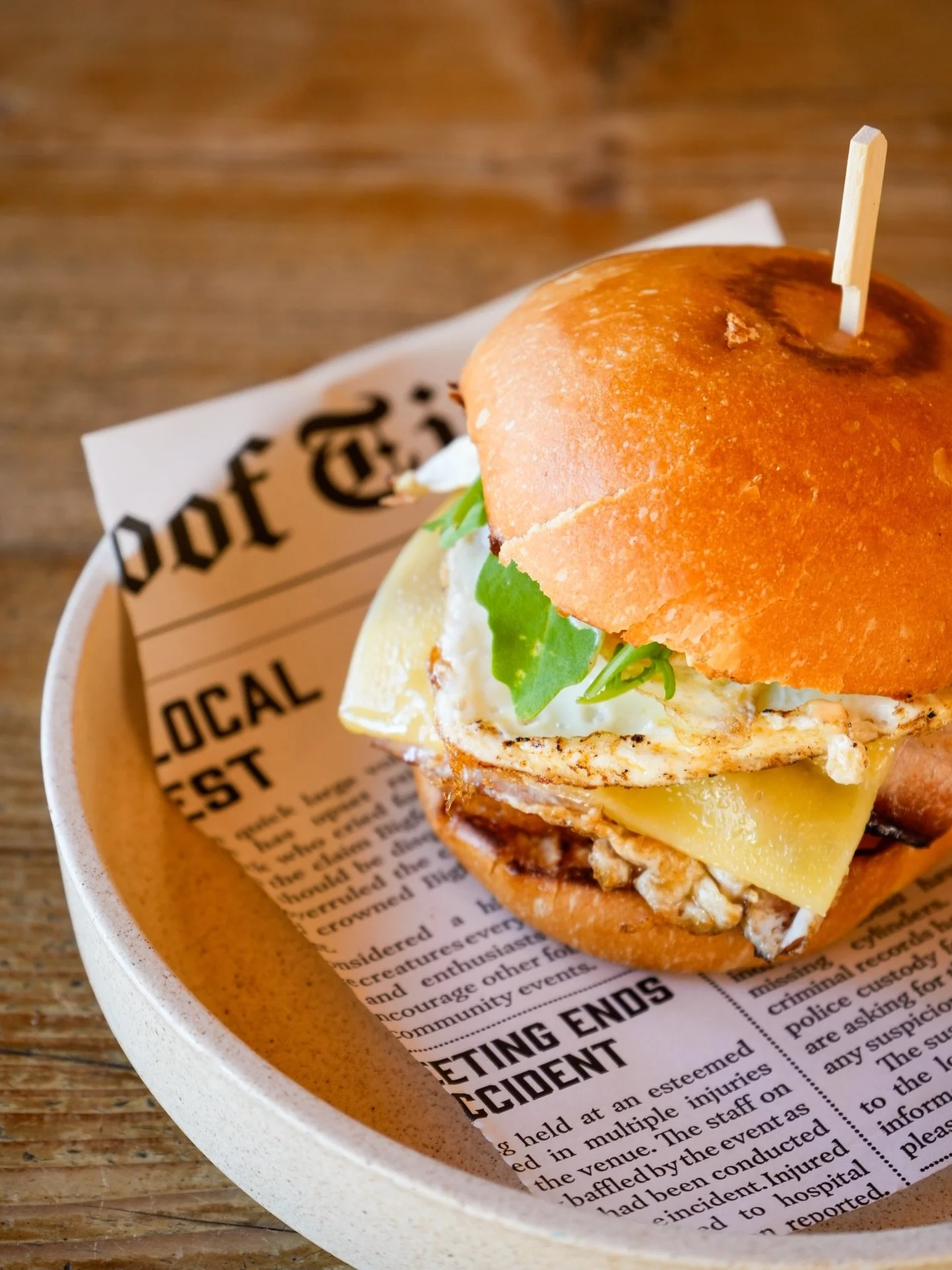 The Breakfast Burger ~ 🍔🌿

Brioche bun, egg, cheese, bacon, hash brown and homemade sauce... The reason your Monday morning just got a whole lot better. 

Come hungry. We mean it!😋
.
.
.
#MargaretRiverBrunch #MargsBrunch #MargaretRiverCafes #BestB