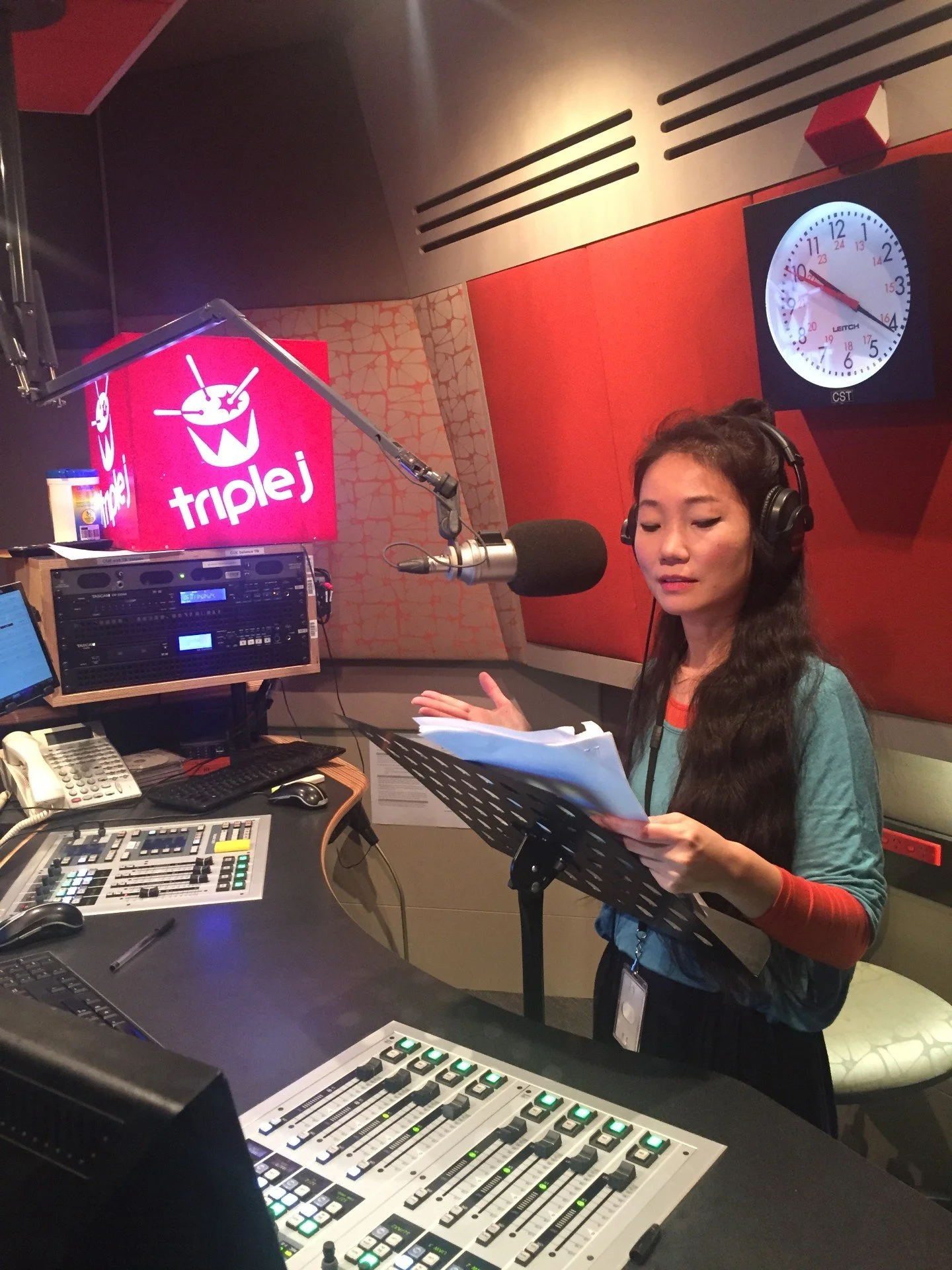 Aya recording.jpg