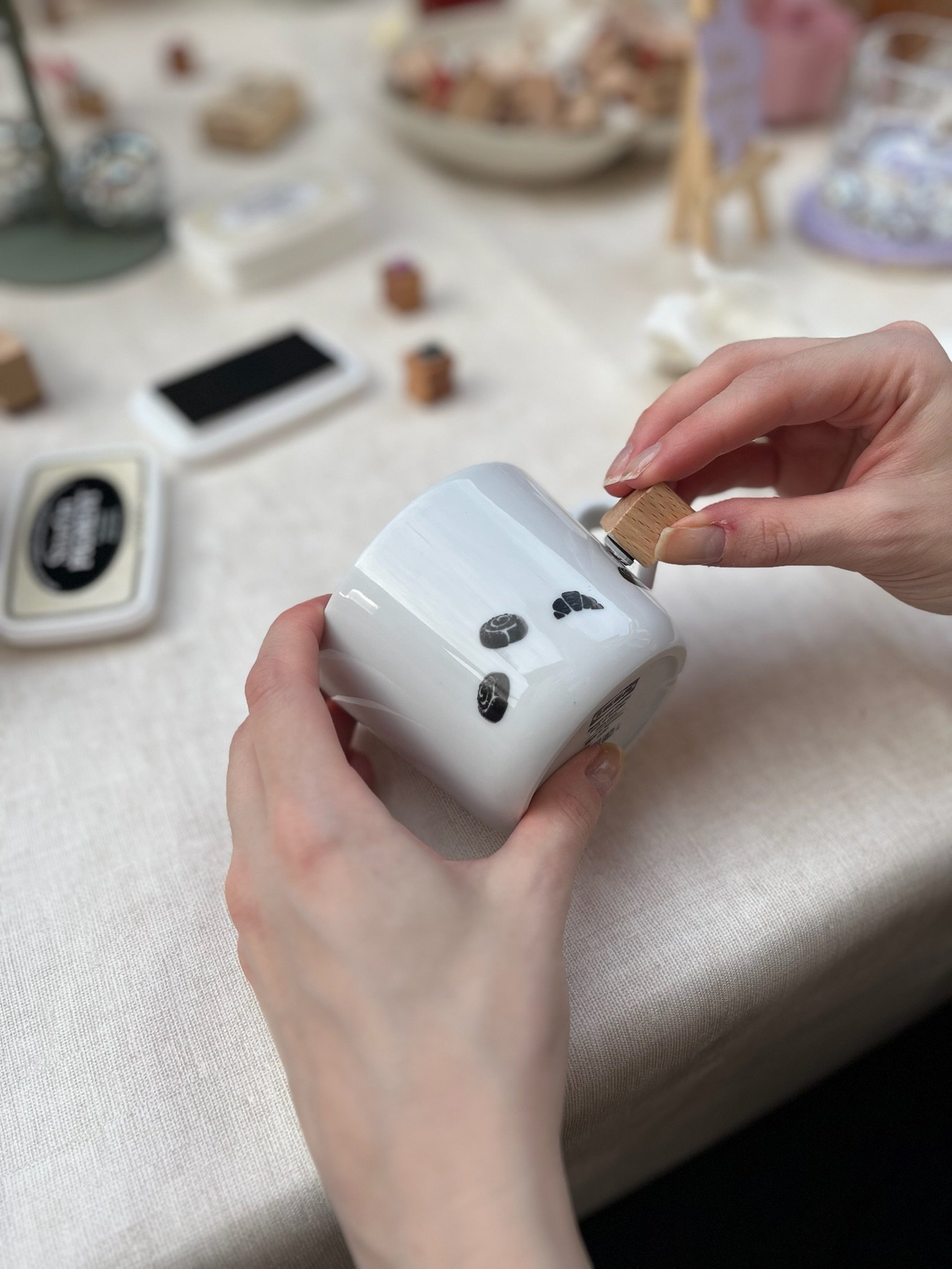 Gläser und Tassen bestempeln 04.03.2026