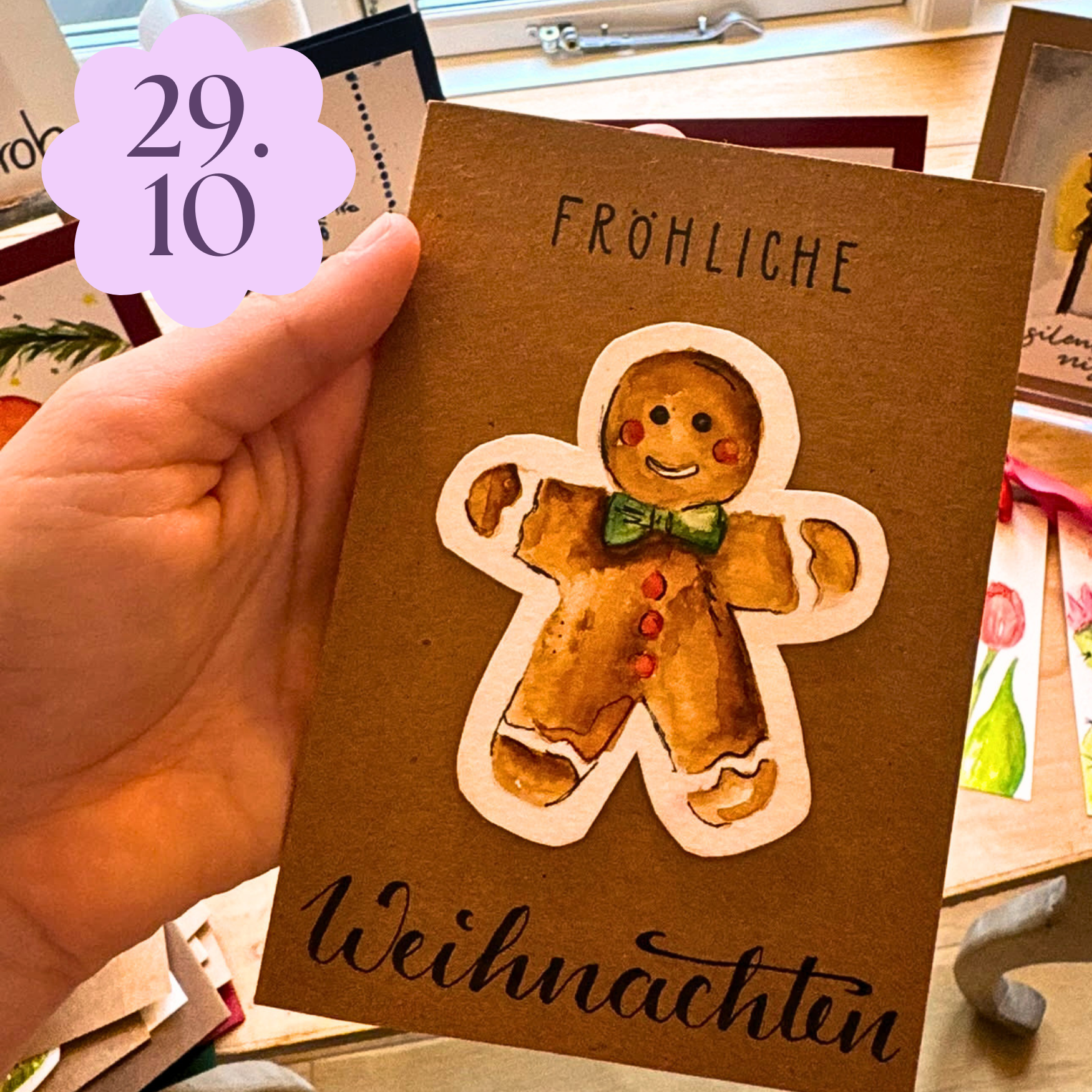 Aquarell & Handlettering  29.10.2026