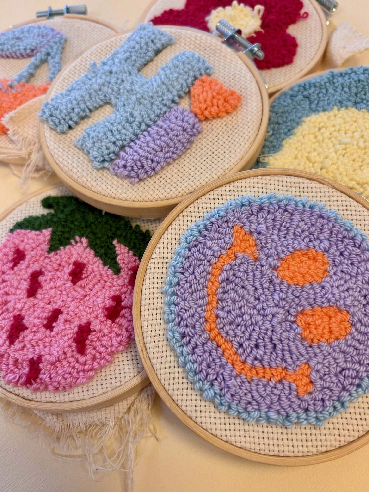 Punch Needeling Herzensdinge Designmarkt 10.05.26 15-16 Uhr