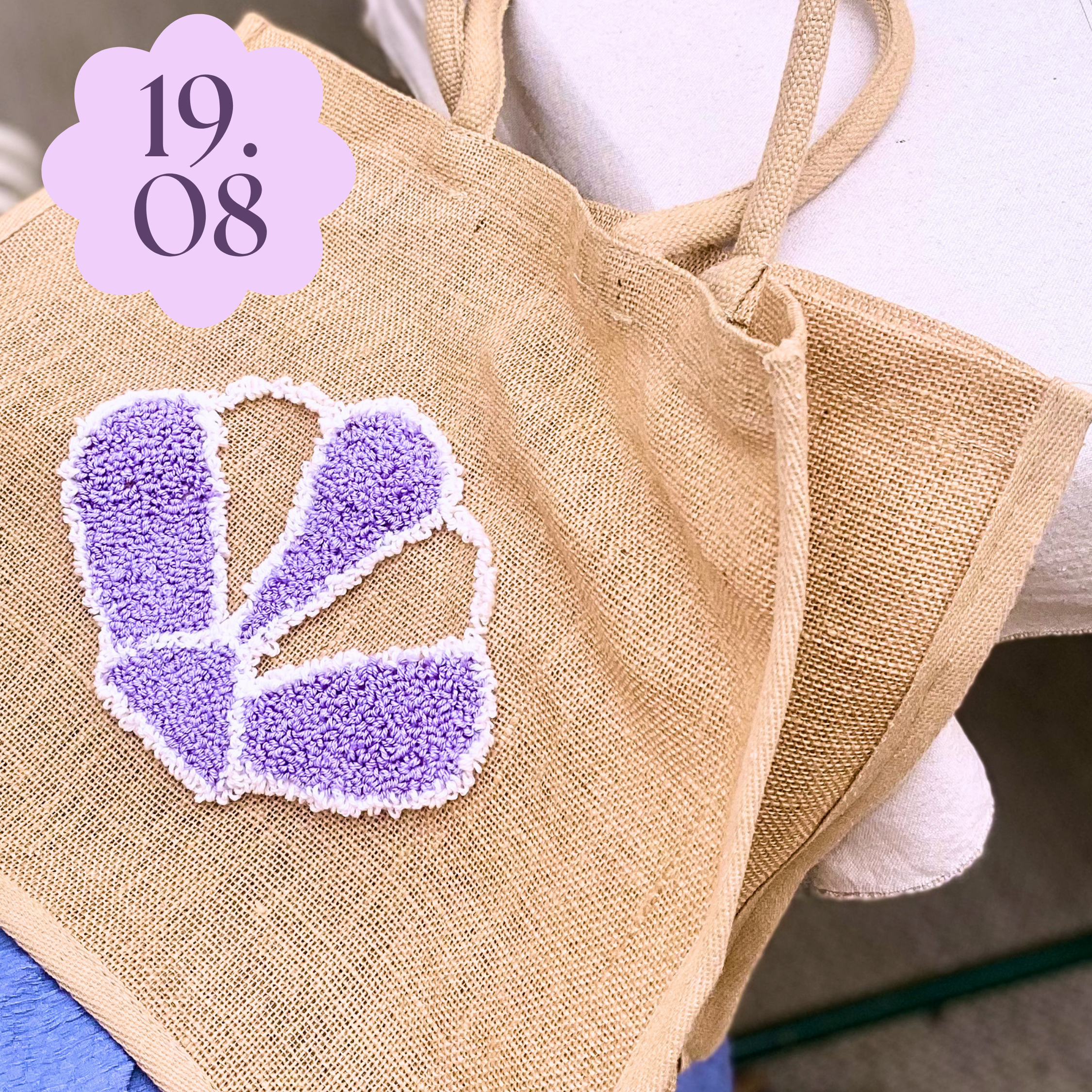 Punch Needle- Beach Bag 19.08.26
