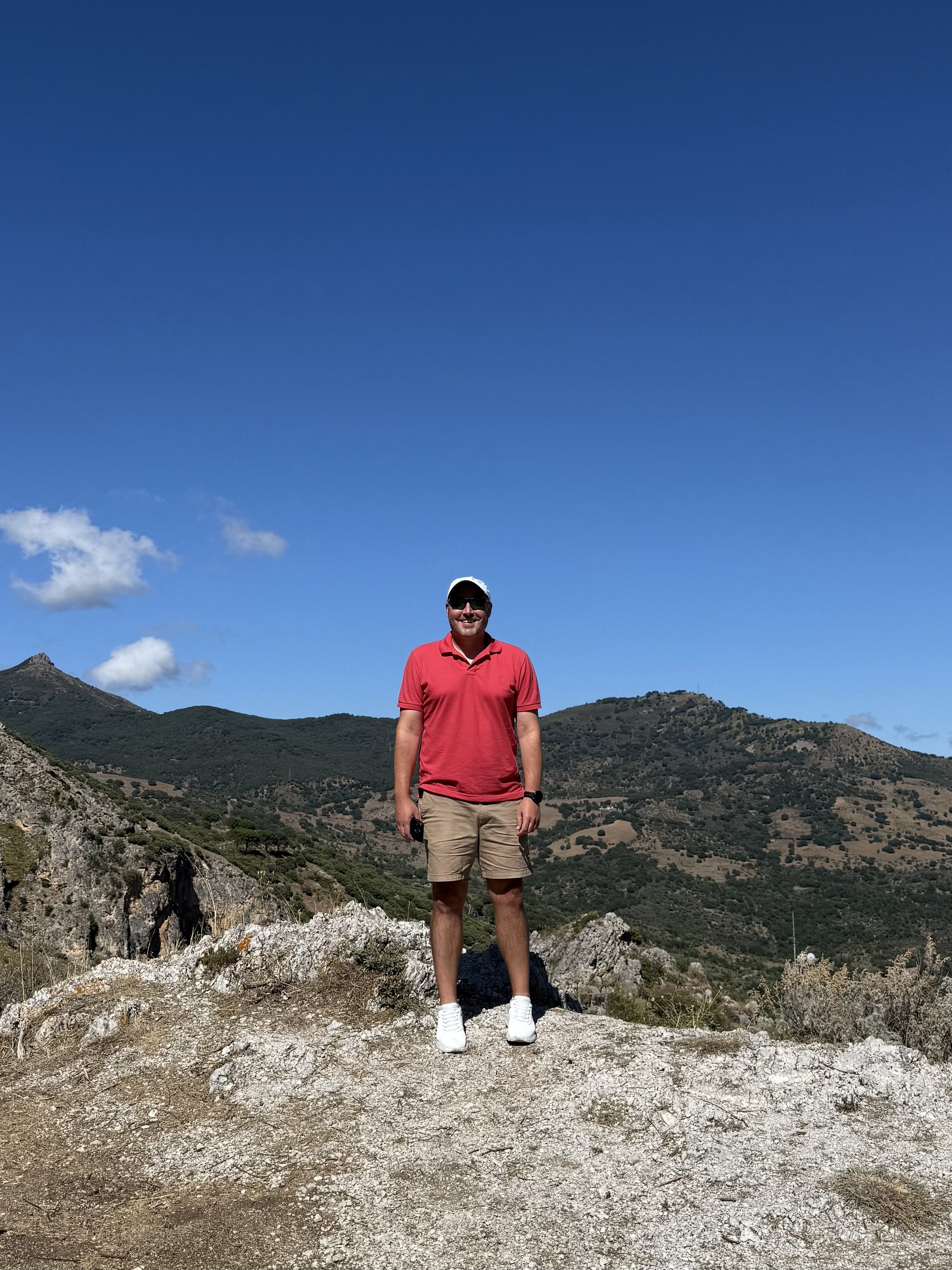 Dave Cardella in the Madonie Mountains