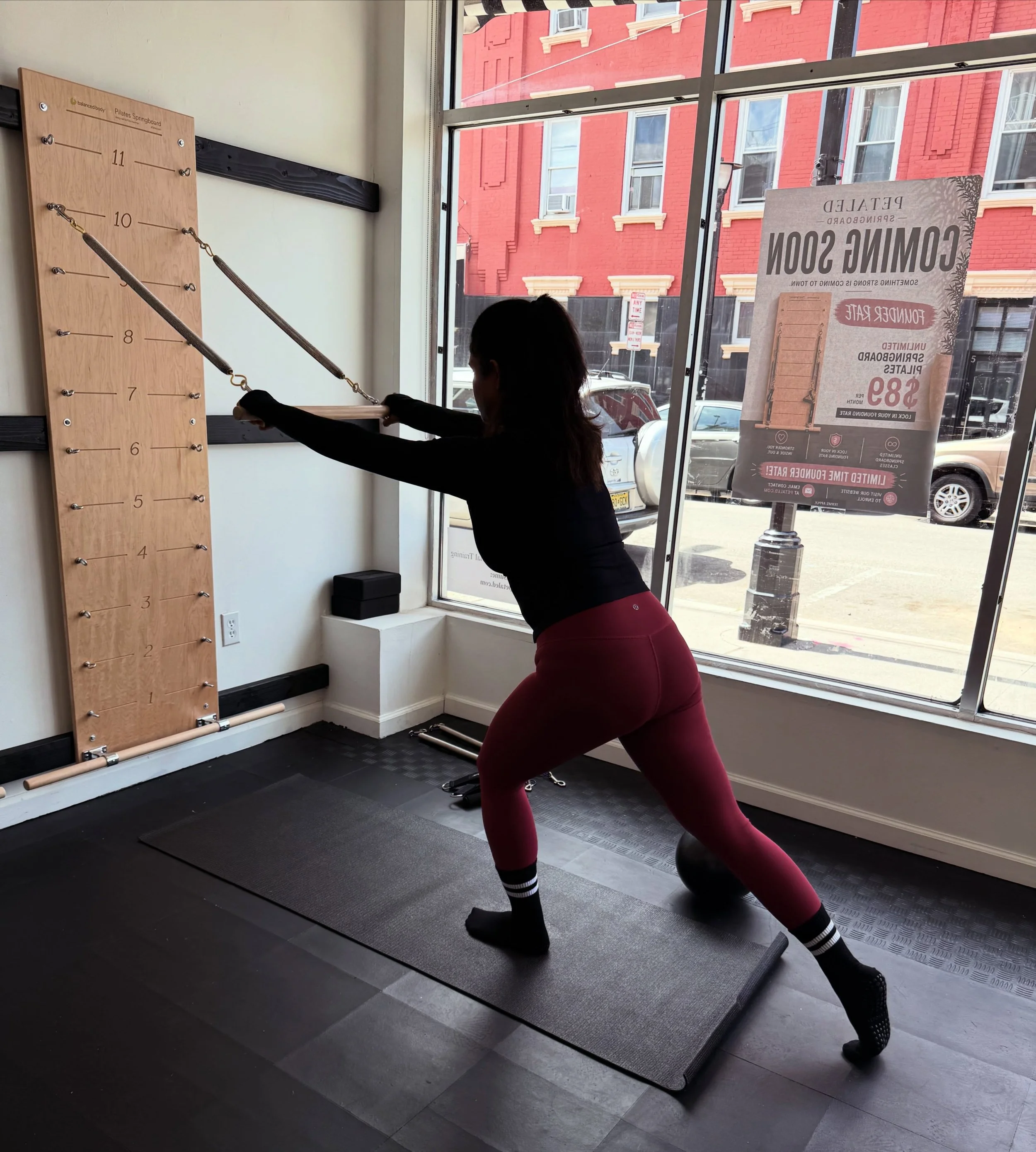 Small classes. Intentional movement. Boutique experience 🖤

Take your first Springboard Pilates class today at PETALED. DM for more details ✨

#pilates #jerseycity #jerseycityheights #jerseycitylife