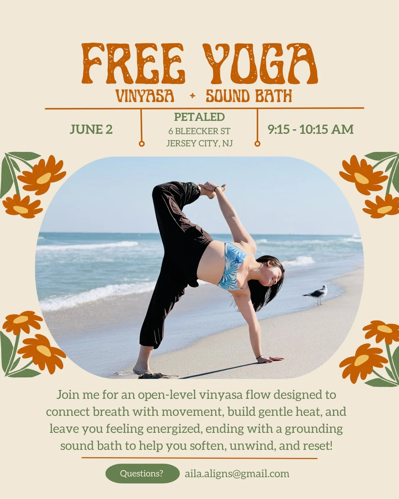 ✨ Join us for a FREE Community Event on June 2nd! ✨

We can&rsquo;t wait to see you at PETALED for a special morning of connection and movement! This event is completely free and will give you the perfect chance to meet Aila, who will be your inspiri