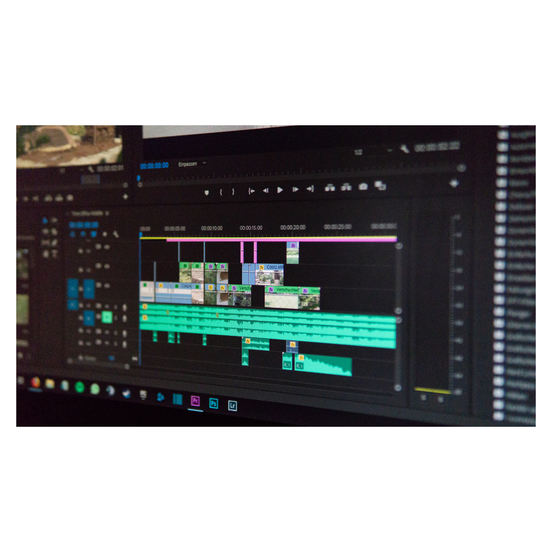 Geometric drawing of an outline square with sections divided by vertical, horizontal, and diagonal lines.