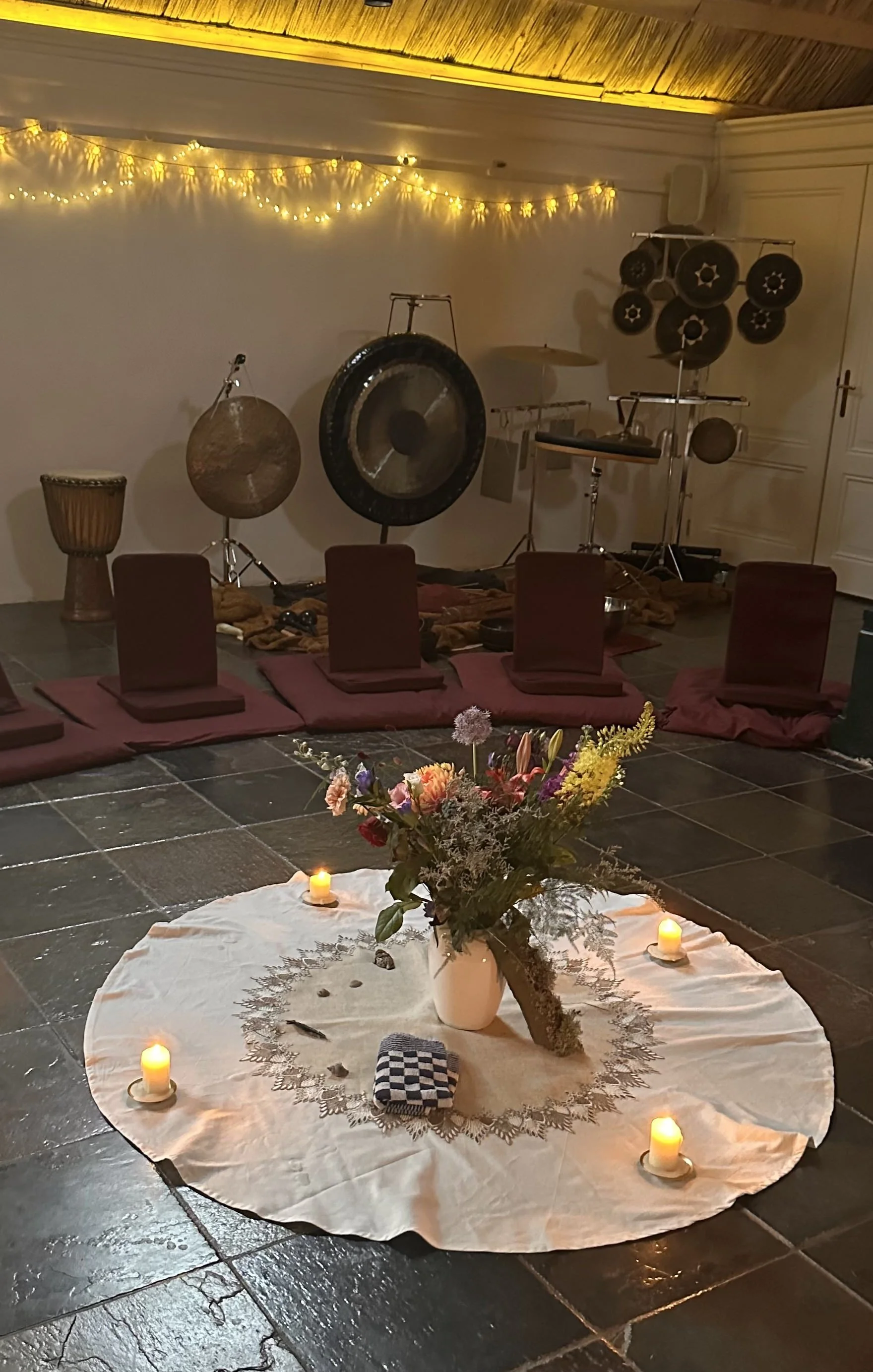 Our Hermes Retreat group altar.