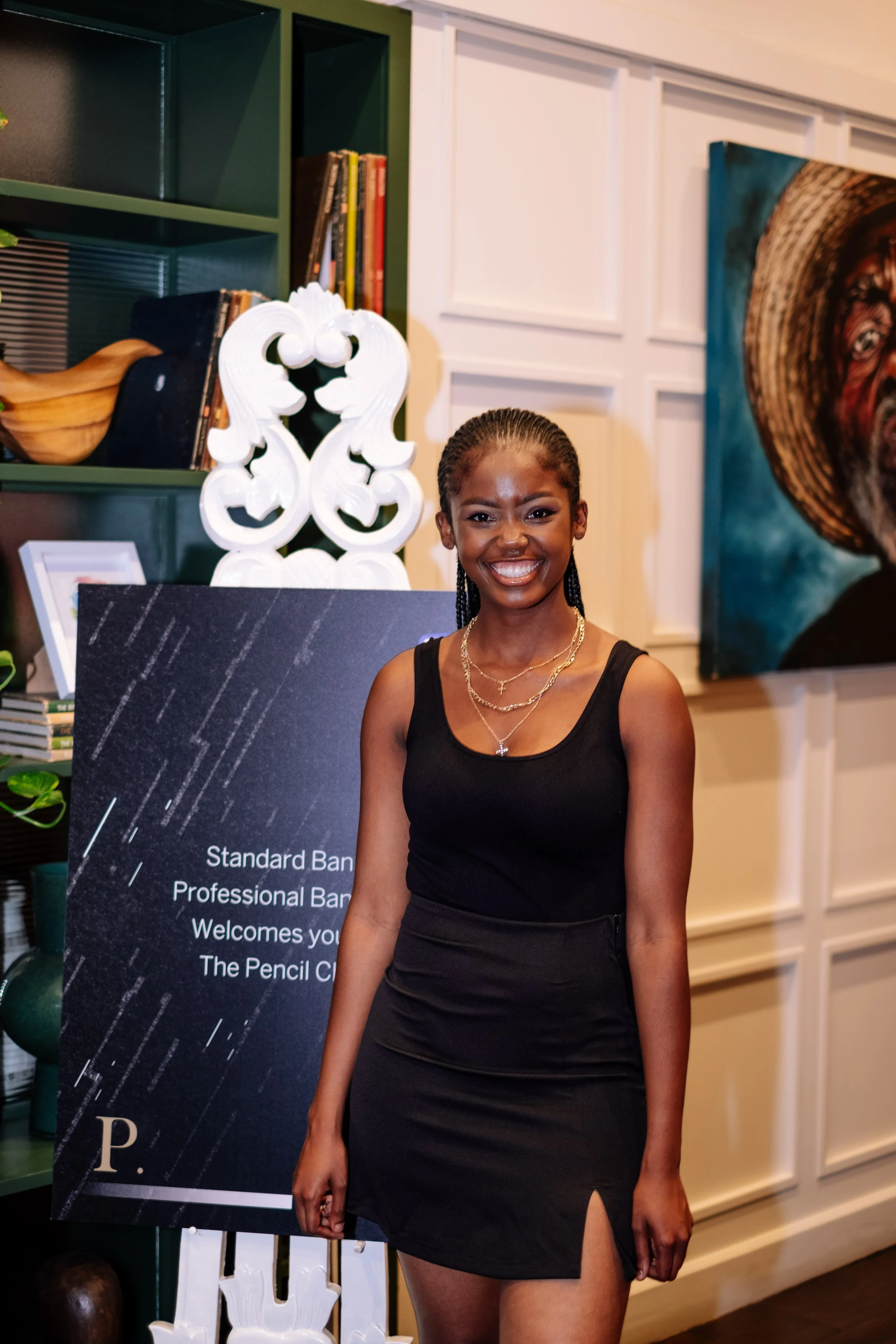 Guest arrival at the Standard Bank Taste Tomorrow Series at The Pencil Club
