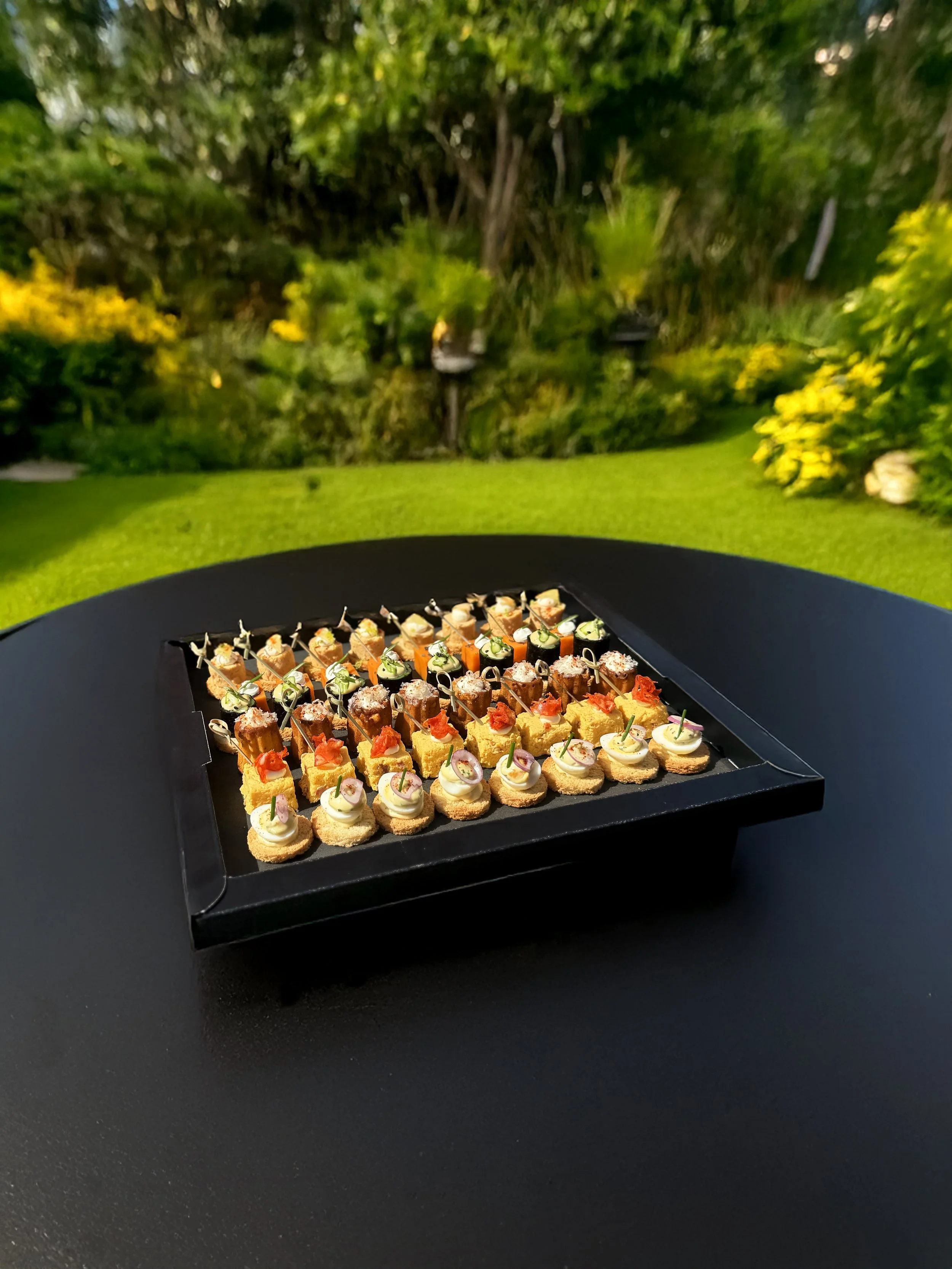 Plateau de pièces cocktail