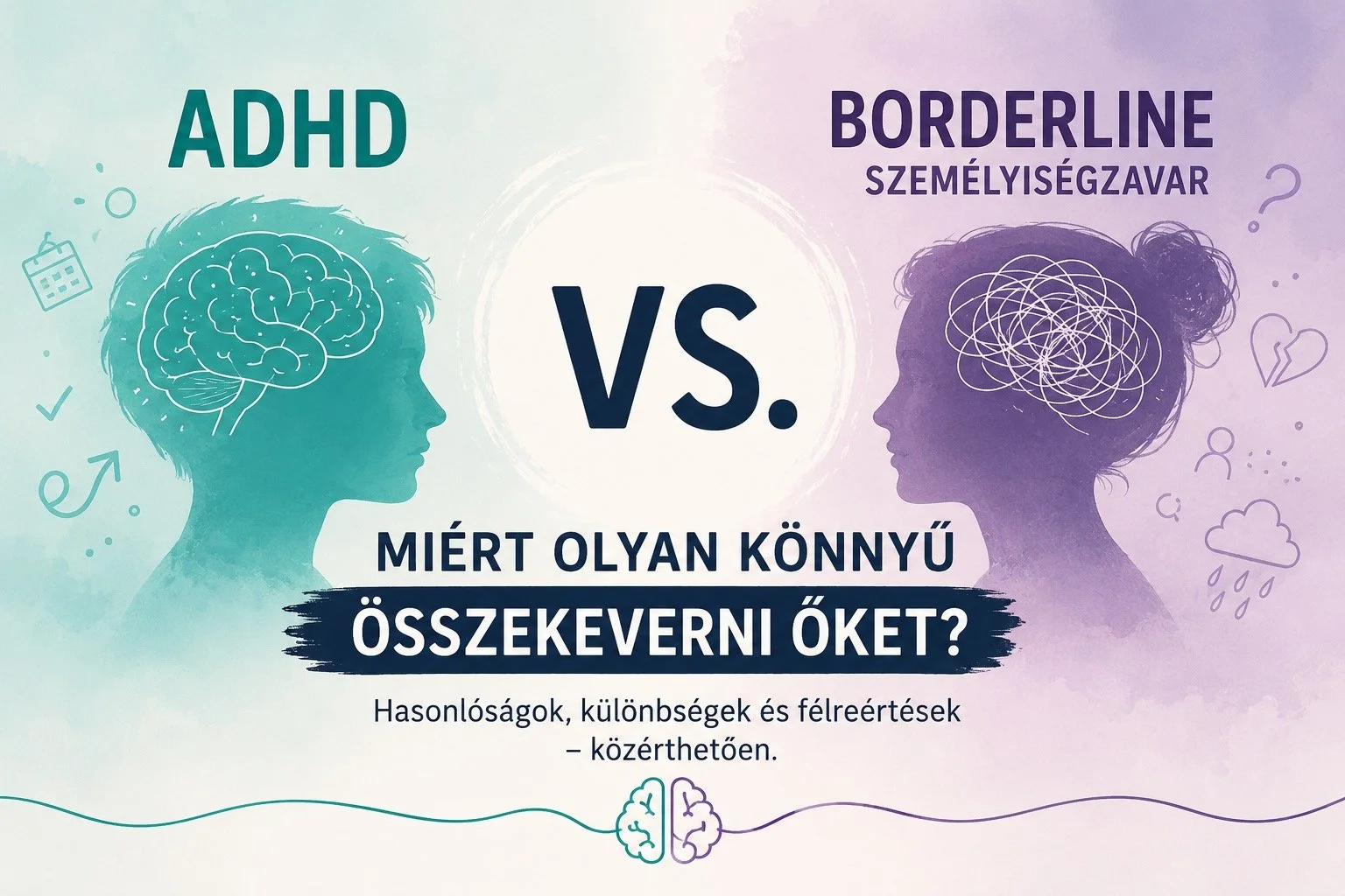 ADHD vagy borderline? Miért olyan könnyű összekeverni őket?