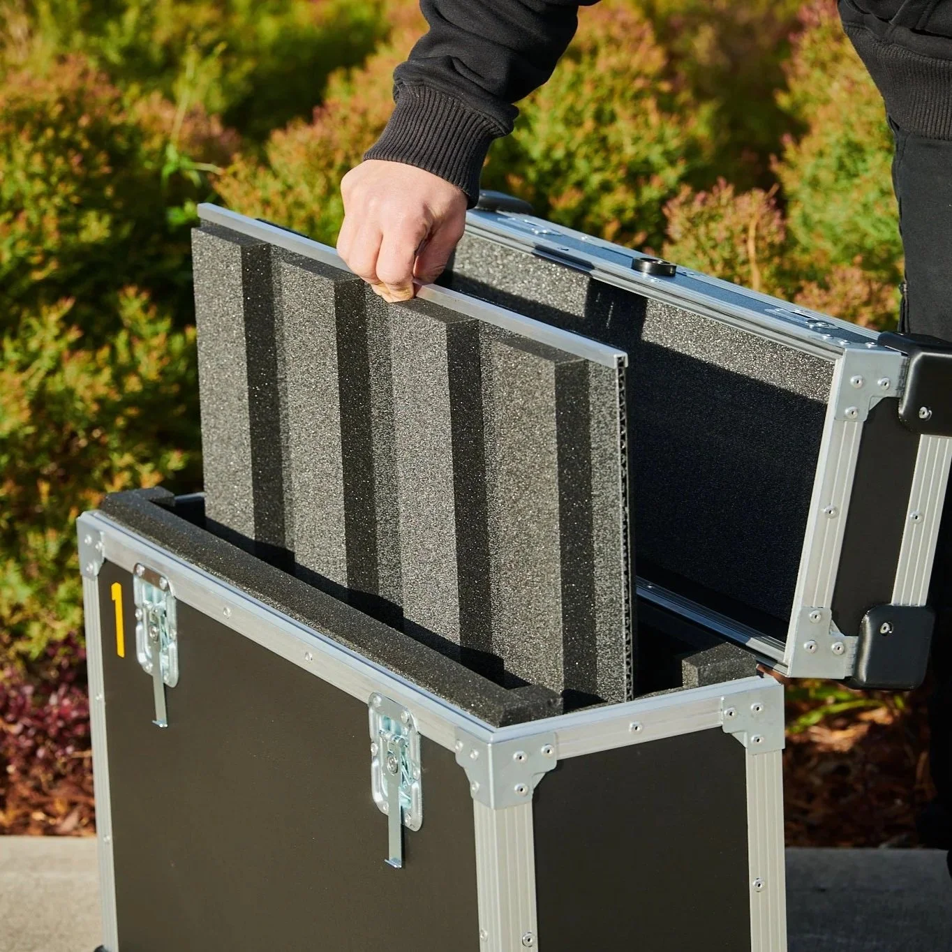 Bespoke Flight Cases to carry spare air filter for Airbus H125 Helicopters used in bushfire support operations.
