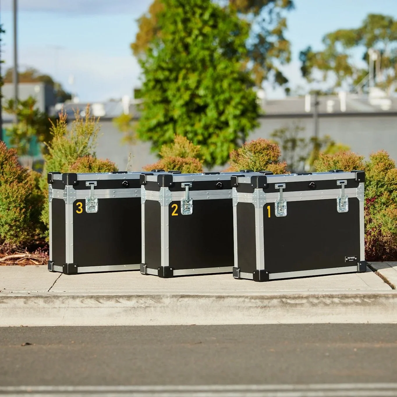 Bespoke Flight Cases to carry spare air filter for Airbus H125 Helicopters used in bushfire support operations.