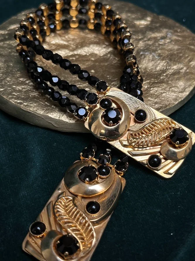 Vintage De Liguoro Clothing Clip Belt