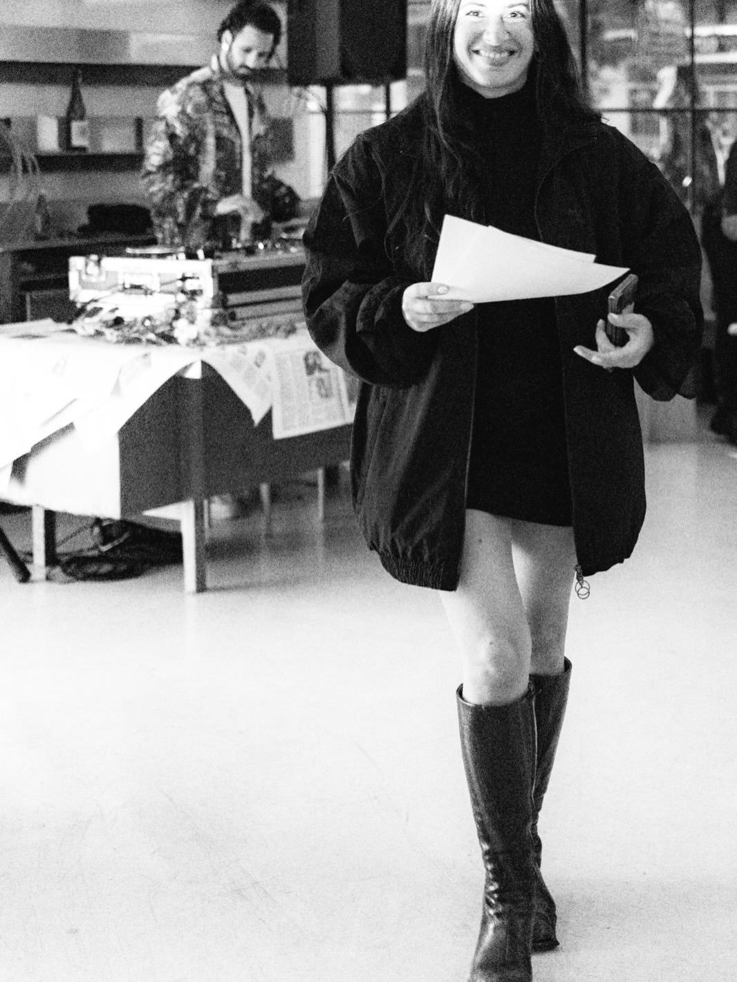 BACK ON &mdash; The Choreography of Daily Life.

This exhibition was born from an observation:
the quiet choreography of daily life in the Israeli context. 

Fragments of the opening night.

📍 @fckn_sunday 

Black &amp; White Photos by @alexisk___ph