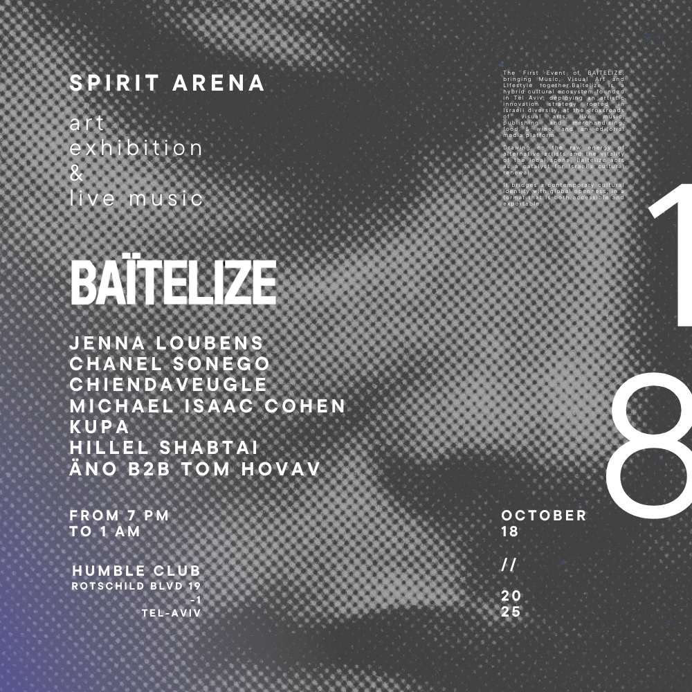 SPIRIT ARENA · HUMBLE CLUB · OCTOBER 18 · 2025