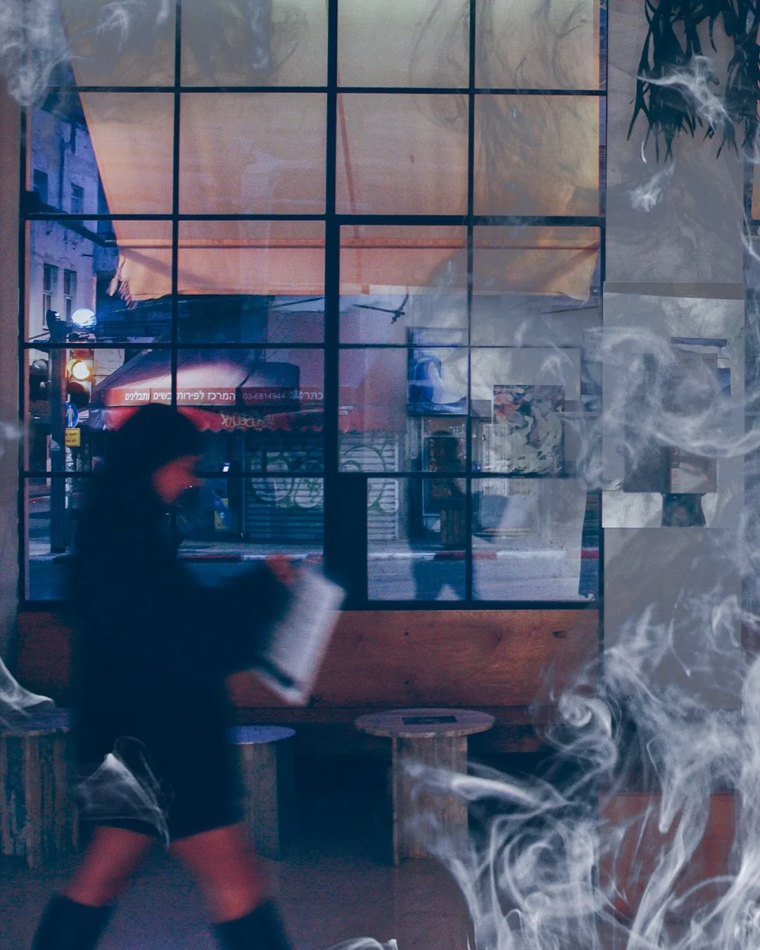 Passing through
Bodies move.
Nothing settles.

&mdash; Baitelize, March 2026
Back On