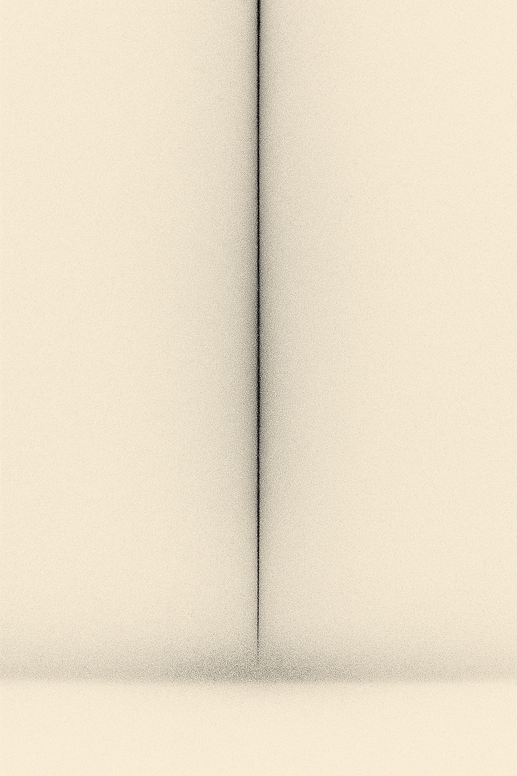 A blank open book with off-white pages and a dark spine between the pages.
