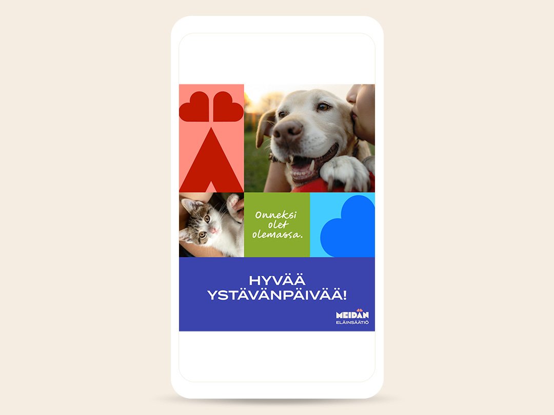 Sähköinen ystävänpäiväkortti