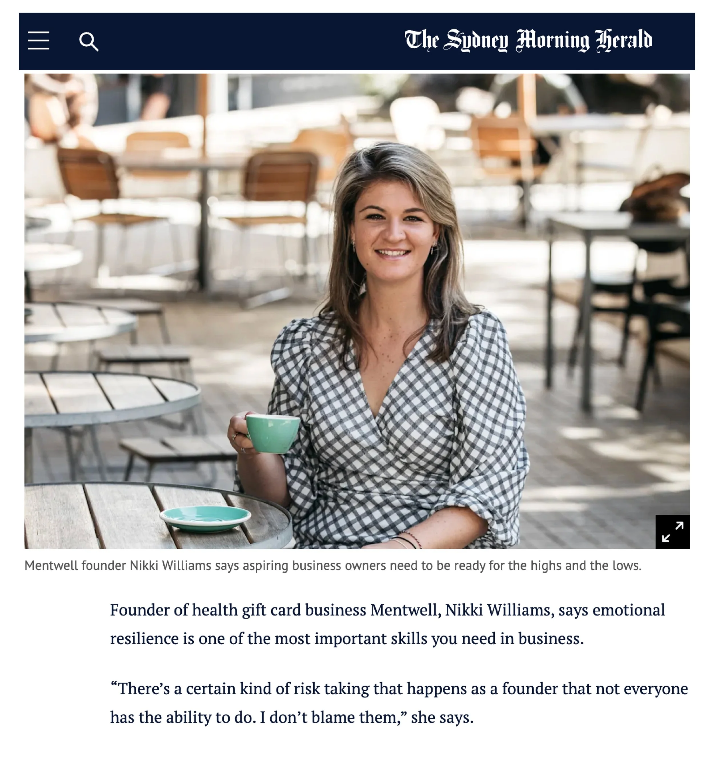 Nikki Williams entrepreneur, speaker and memoir author in Byron Bay