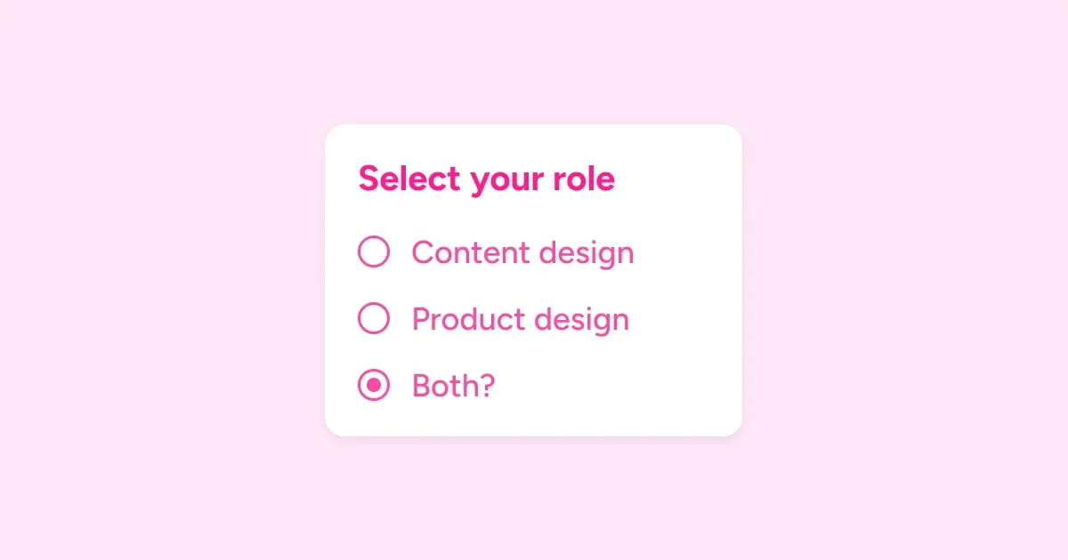 I’m a content designer who tried product design. Here’s what happened