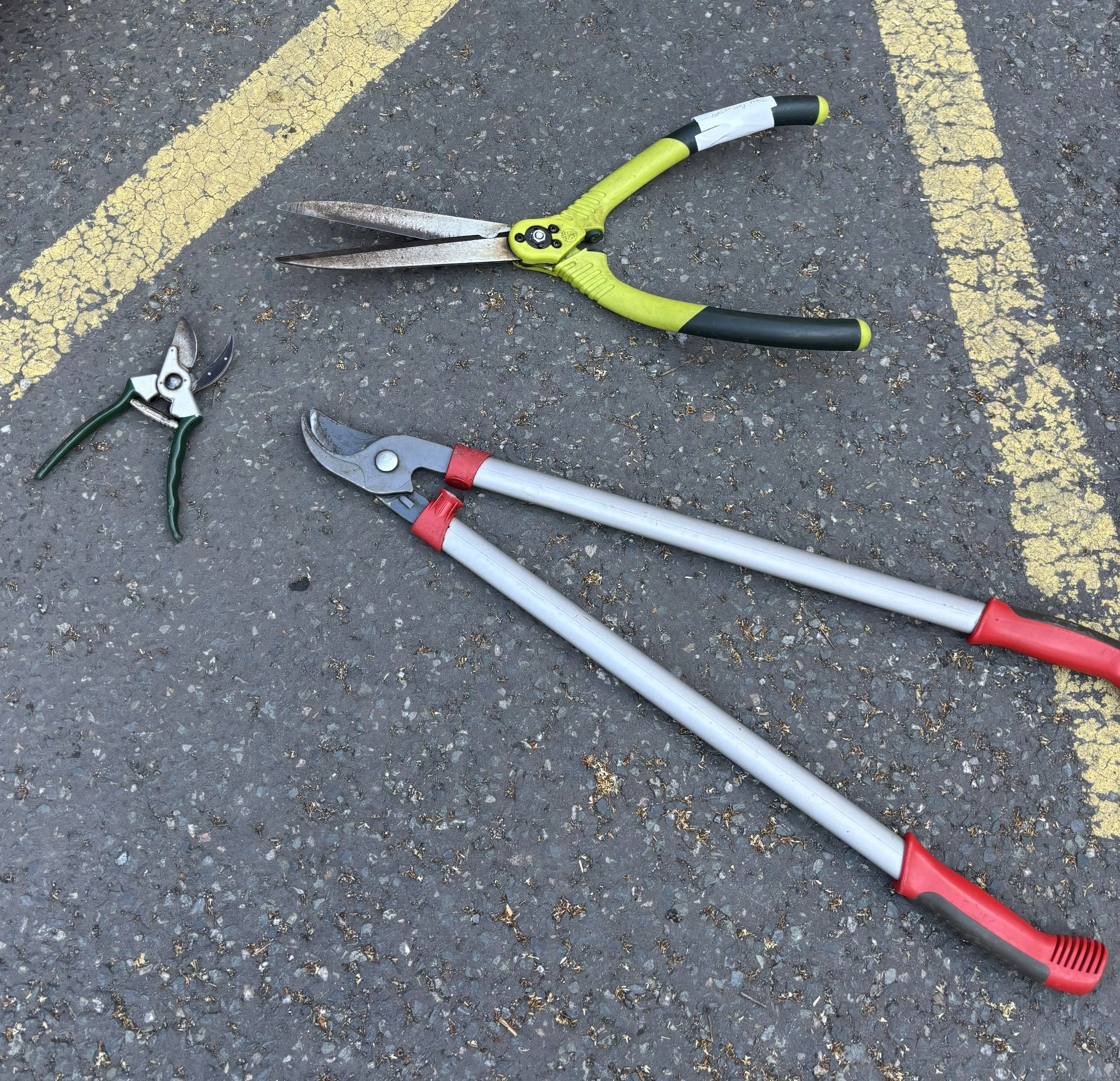 Sharpened Pruning Shears, Sharpened Hedge Trimmers, Sharpened Loppers in Poynton, Cheshire East, Stockport, Sk12