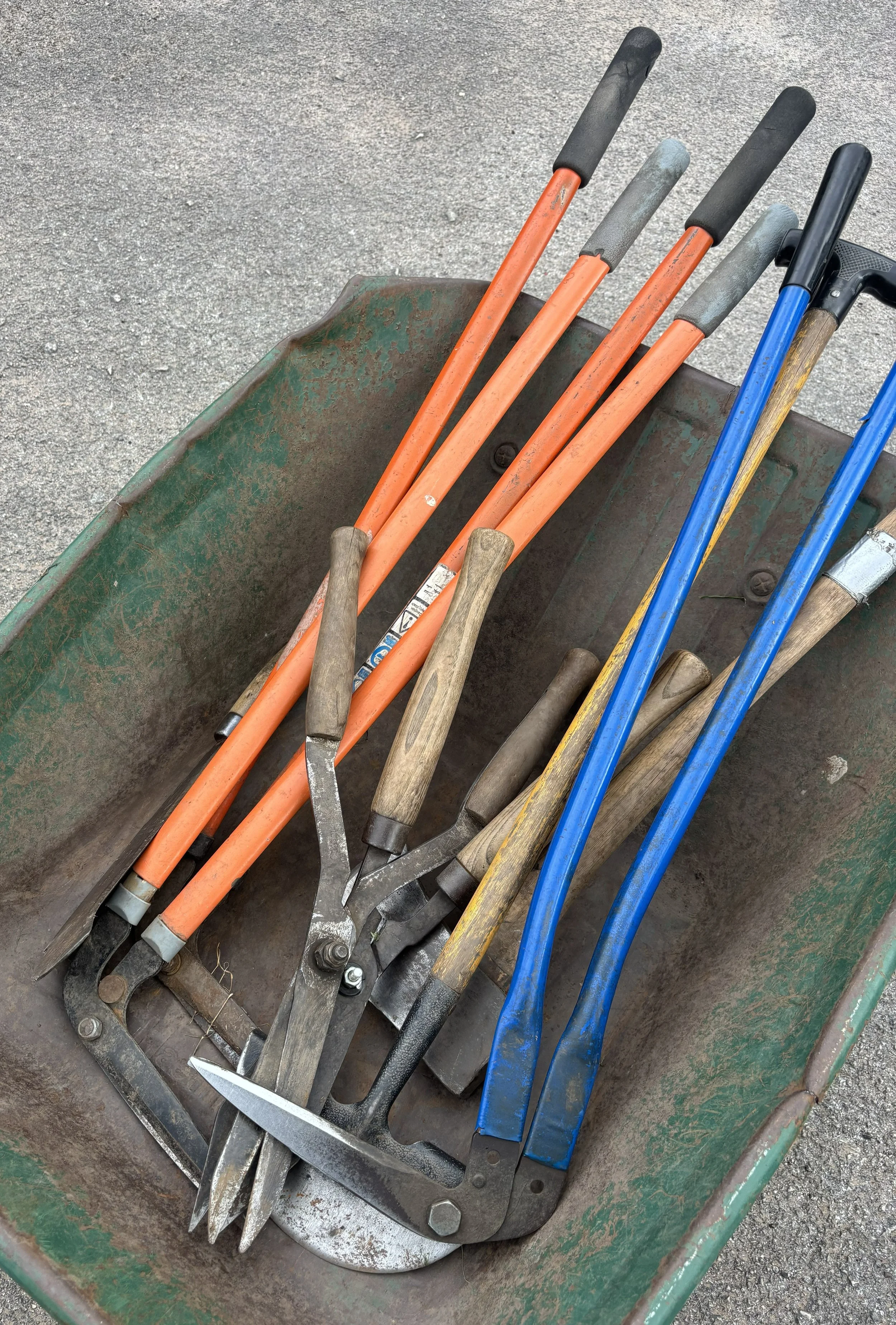 Sharpened Garden Tools in Christleton, Chester, Cheshire West.
