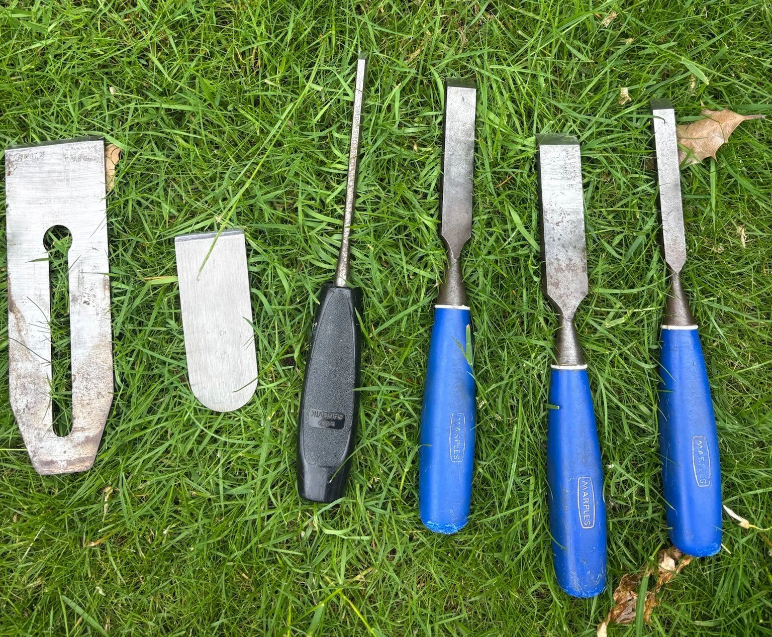 Sharpened Chisels and Planer Blades