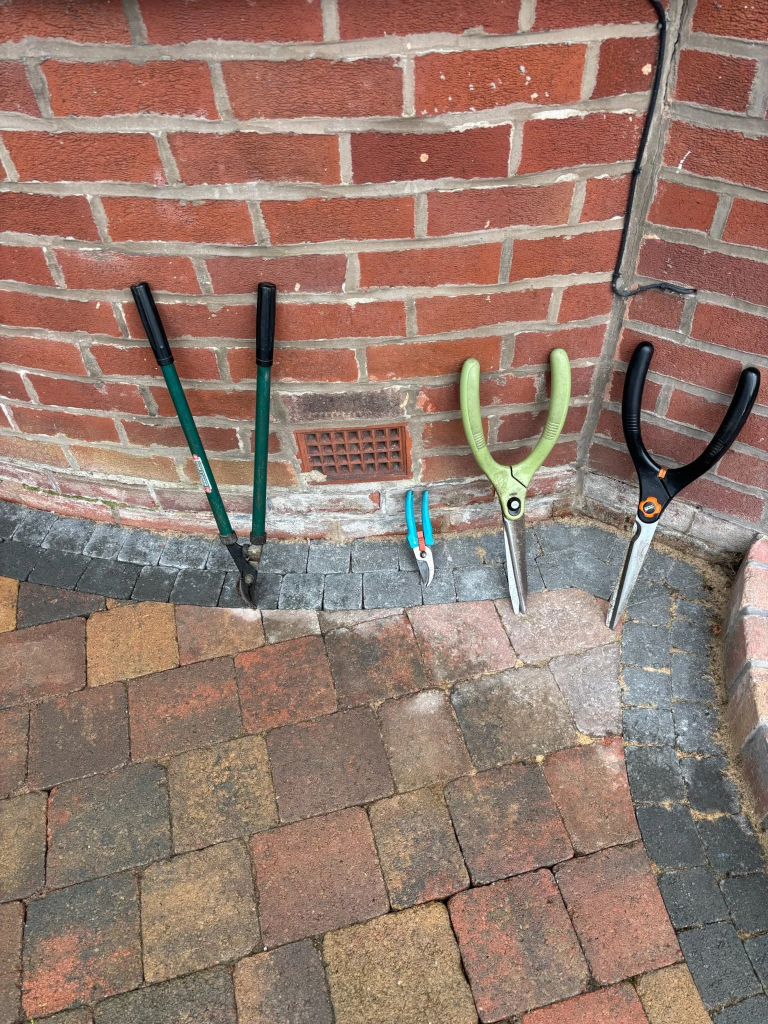 Sharpened Hedge Trimmers