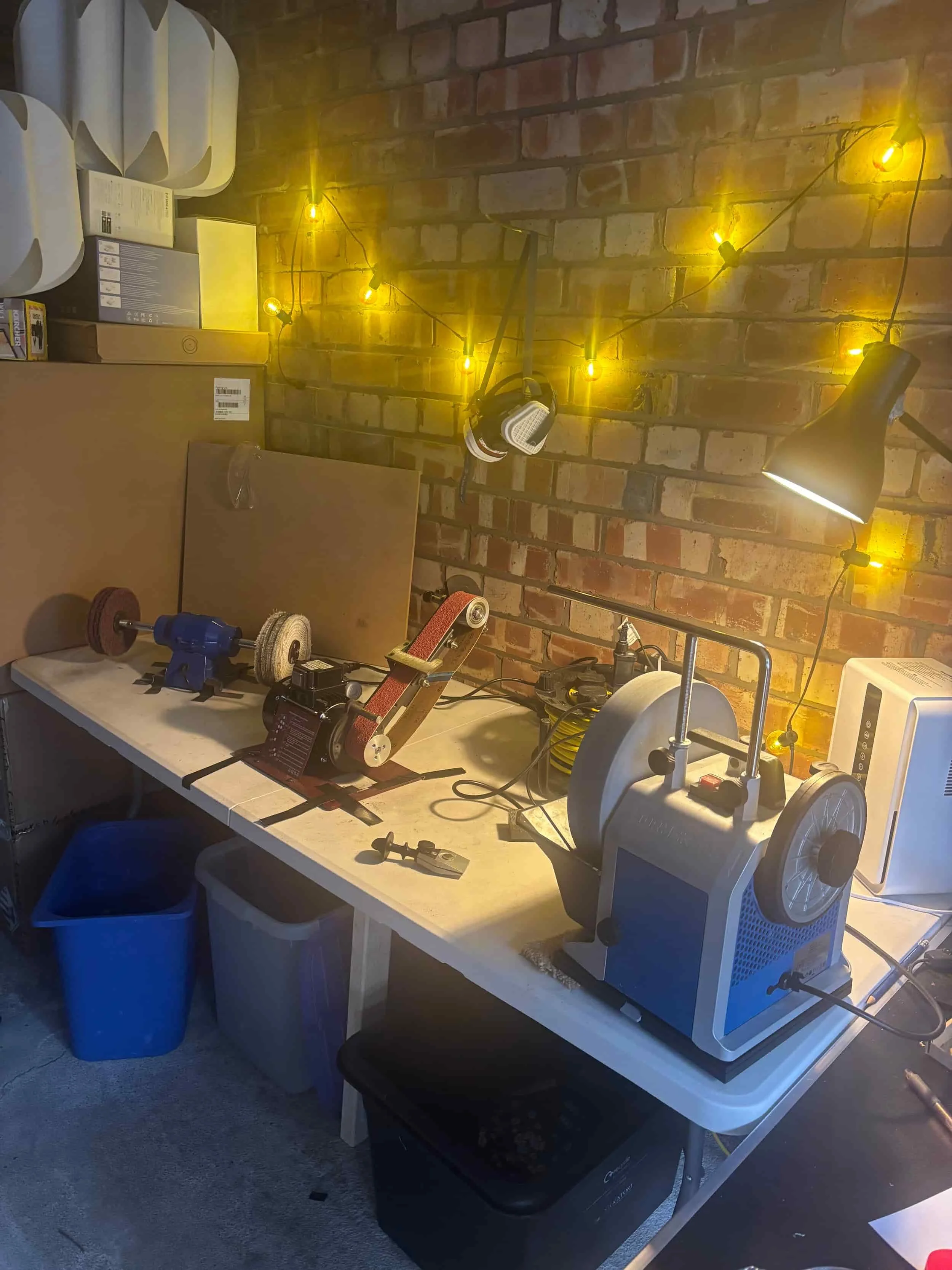 knife sharpening setup from garage high quality equipment sharpening