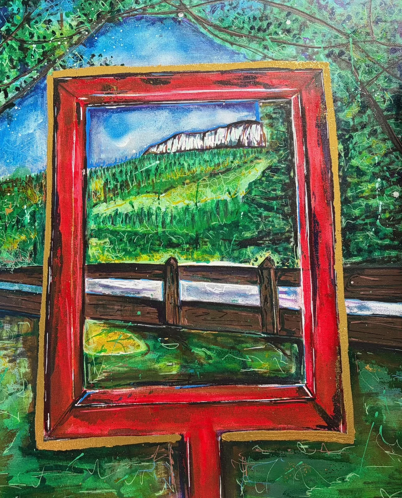 Titled Binevenagh At Swans Bridge
