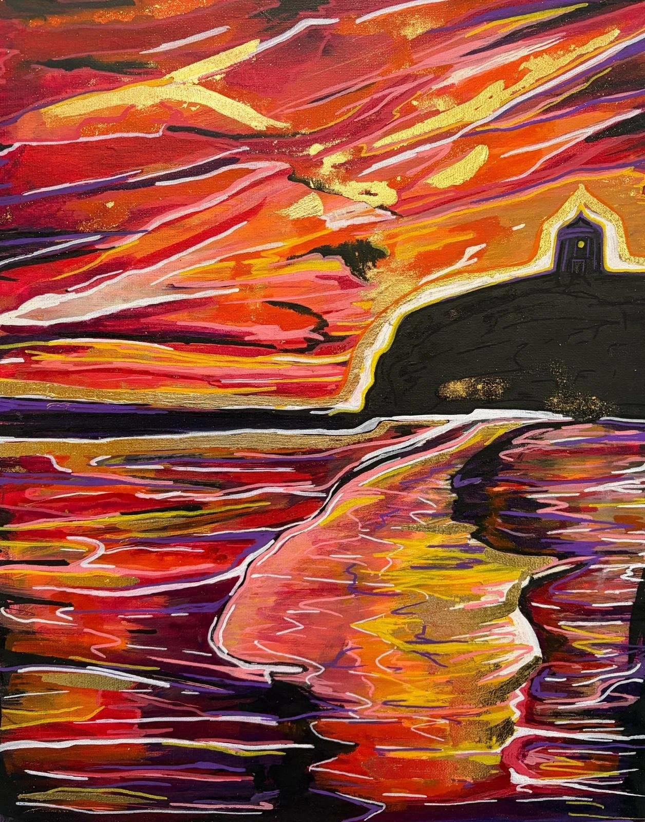 Mussenden As The Sun Sets