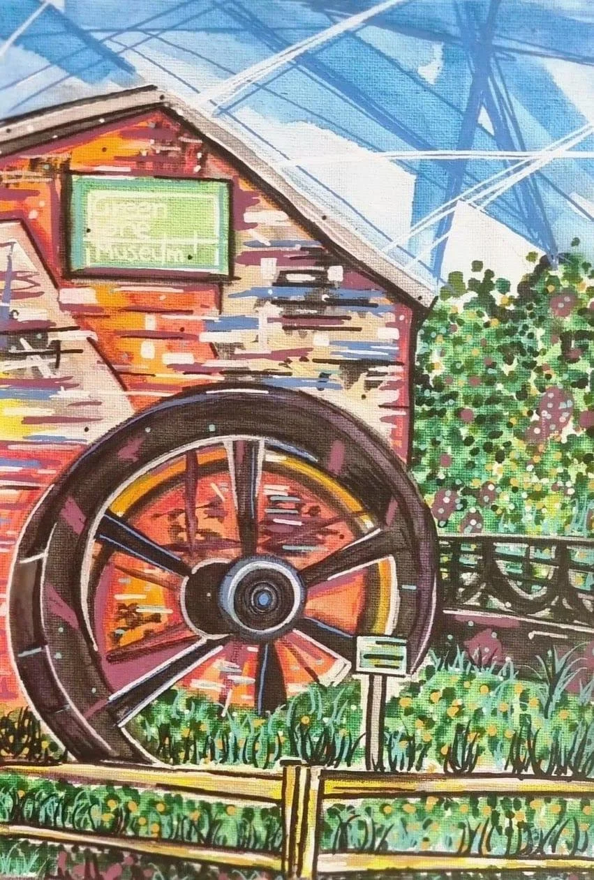 Green Lane Museum Art Print