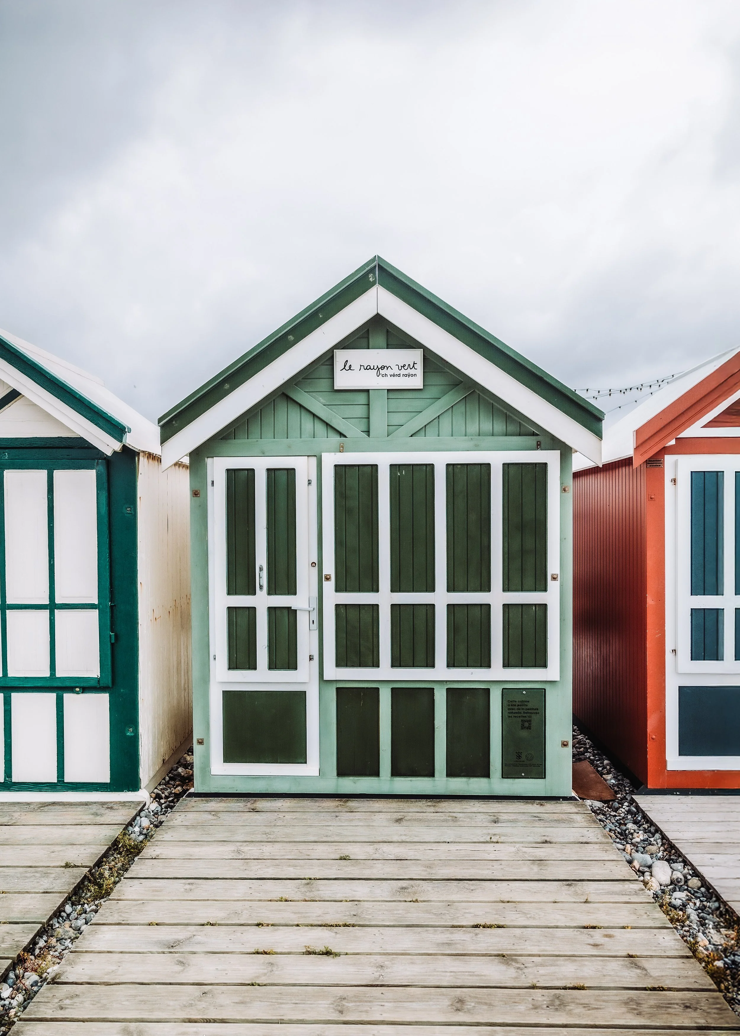 Les cabines de Cayeux