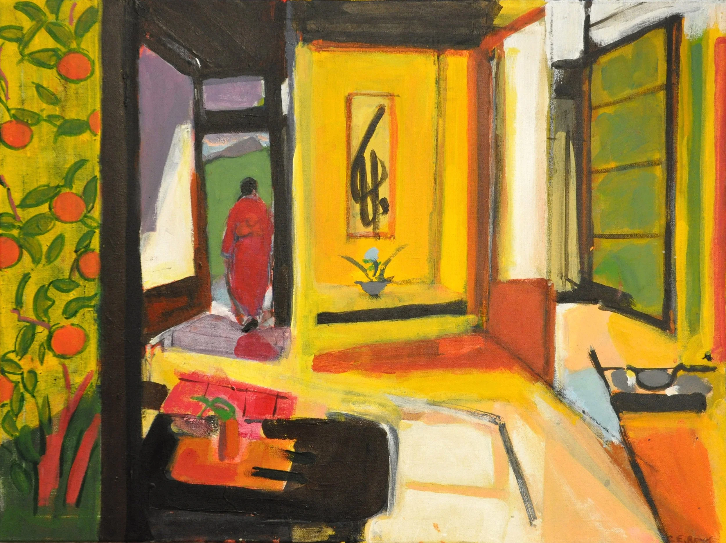 Tokonoma, Japan,
Acrylic on canvas, 81 x 61cm