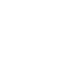 Ícone de engrenagem com um círculo no centro contendo uma marca de verificação.