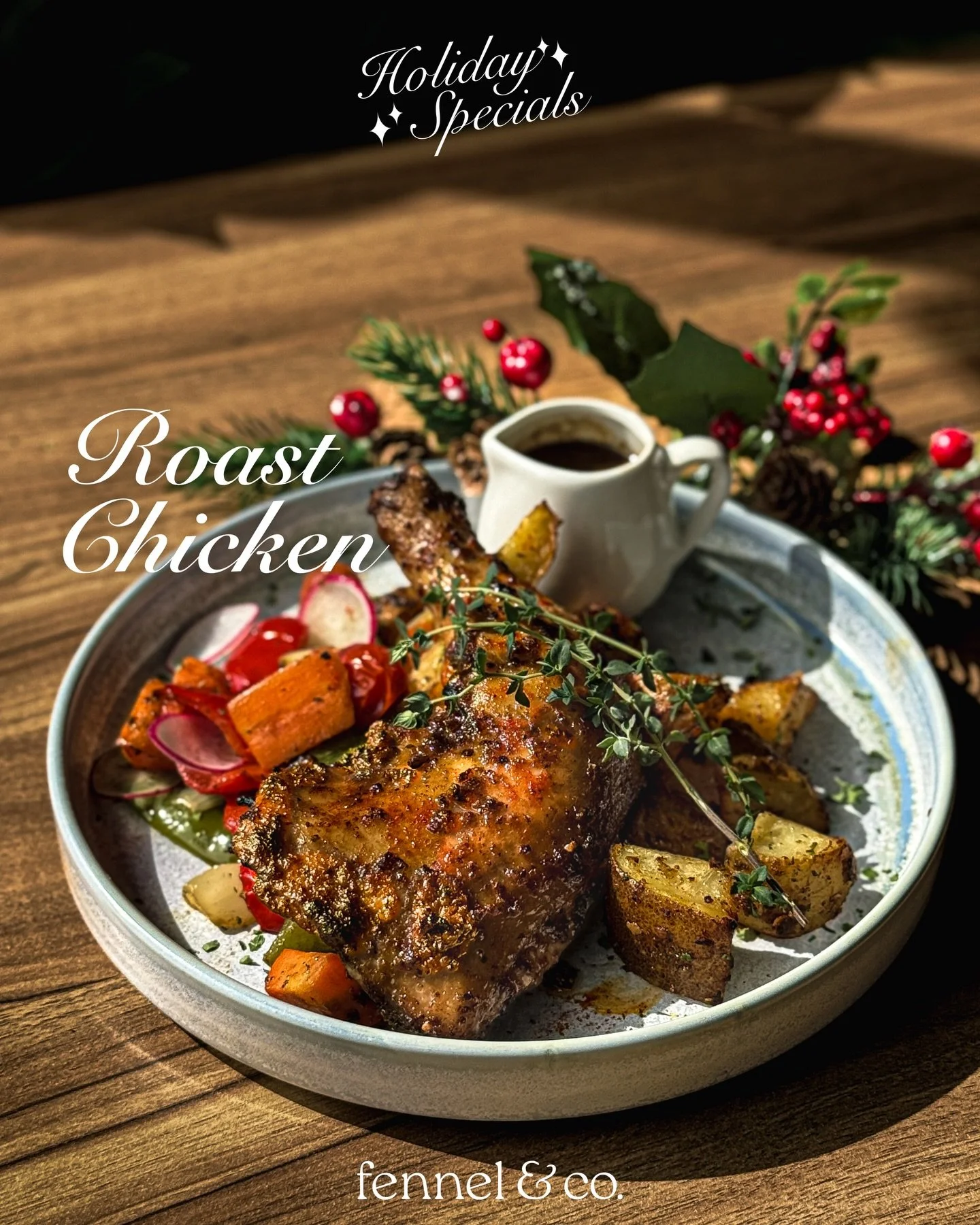 Our holiday specials are here! Comforting flavours, familiar favourites, made to be shared 💚 Join us at fennel &amp; co. this season 💫

Starting tomorrow (19/12) 

#fennelnco #holidayseason #klfoodie #food #cafe #klcafe