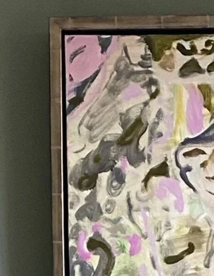 Bespoke Moon Gold gilded shadow frame