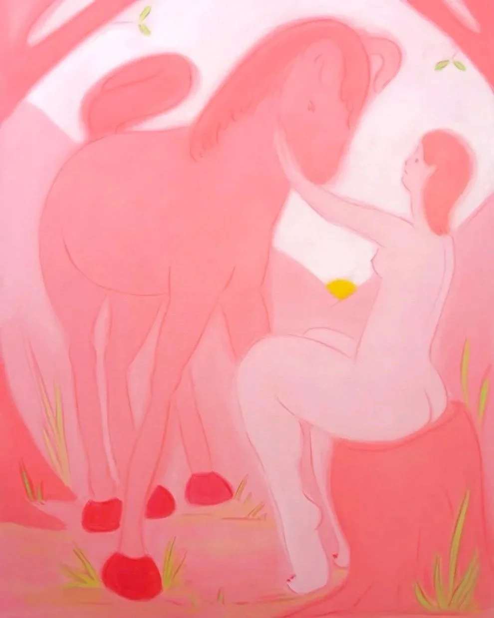 Horse Landscape (Caress)