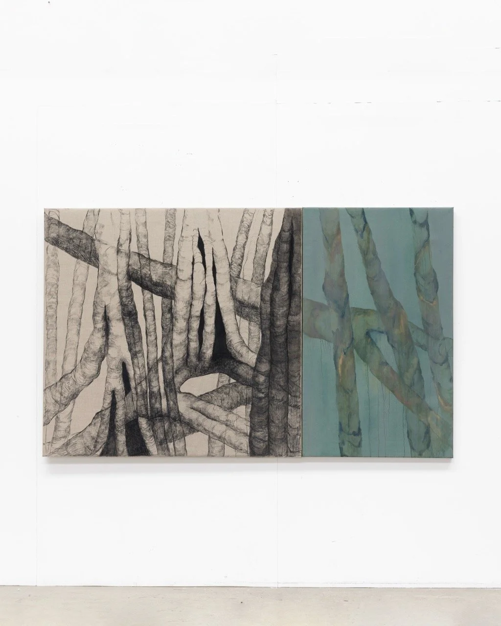 ThisLivingWorld_OilandCharcoalonLinen_125x206cm_2026Amelia Badenoch Large.jpeg