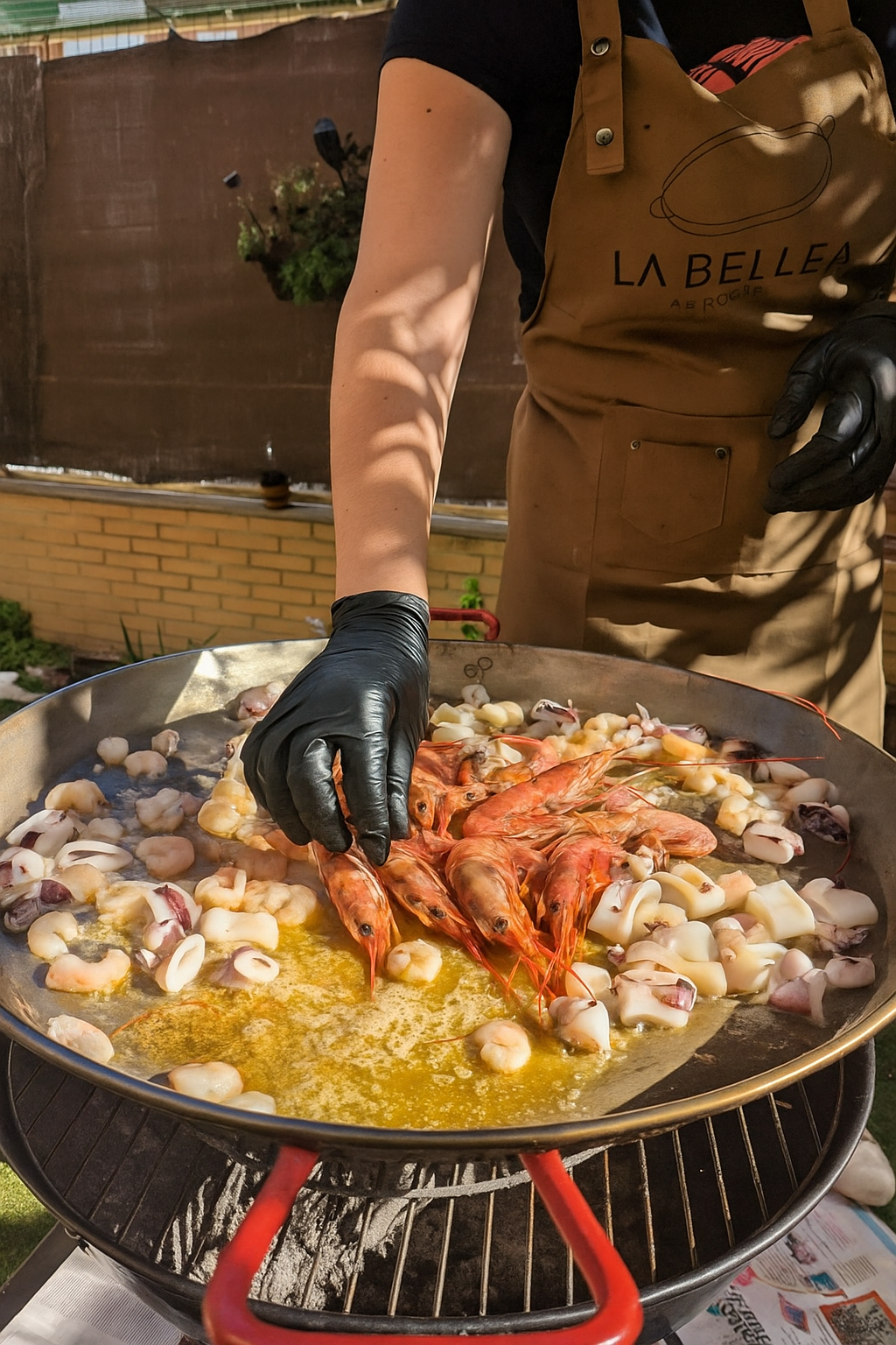 Showcooking de arroz