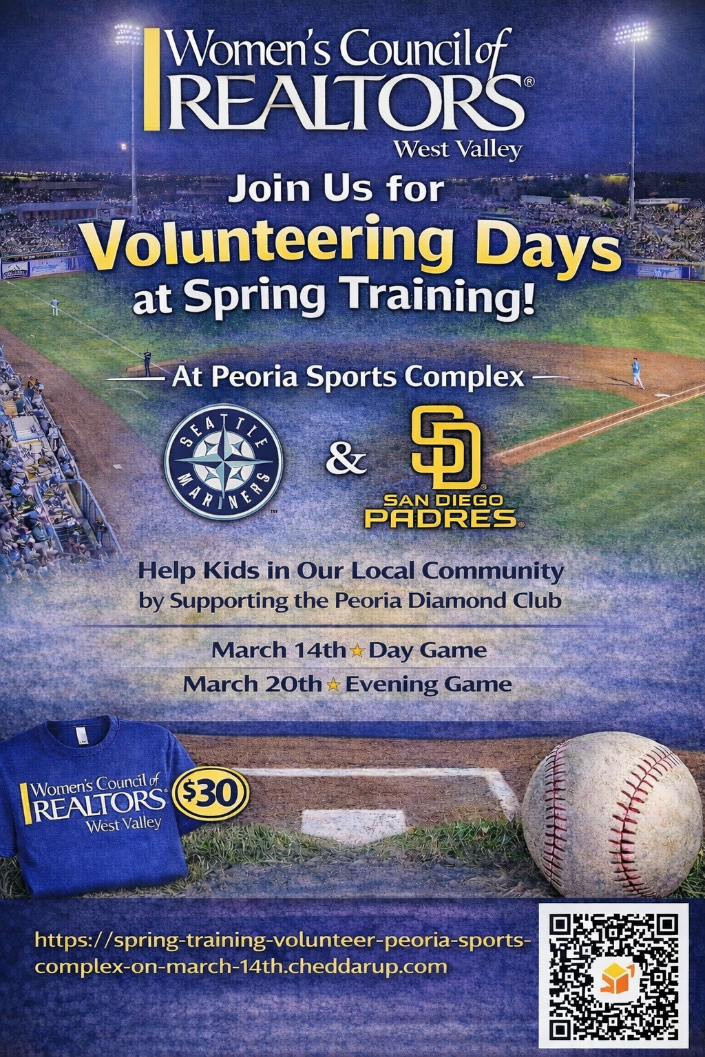 Spring Training Volunteer Opportunity