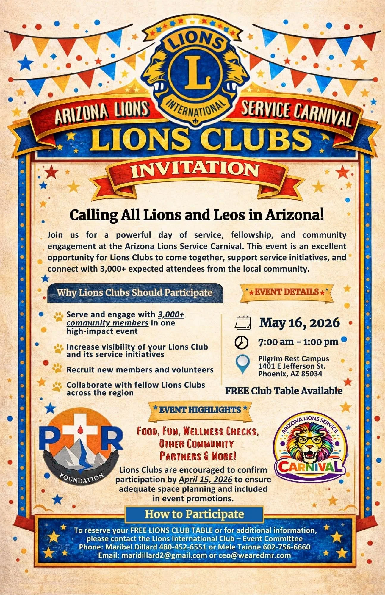 Arizona Lions Service Carnival