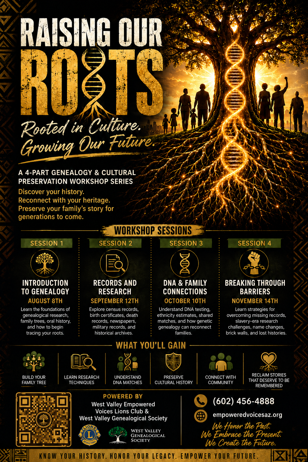 Raising Our Roots Genealogy Workshop