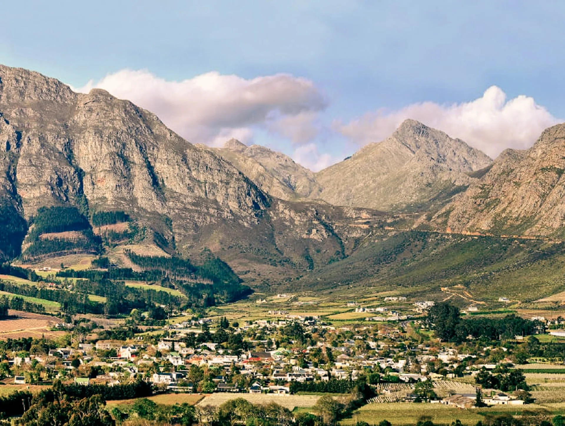 Franschhoek: culinair genieten tussen wijnhuizen en bergen