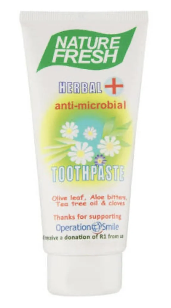 Tube Nature Fresh Herbal antimicrobiële tandpasta met kruideningredië