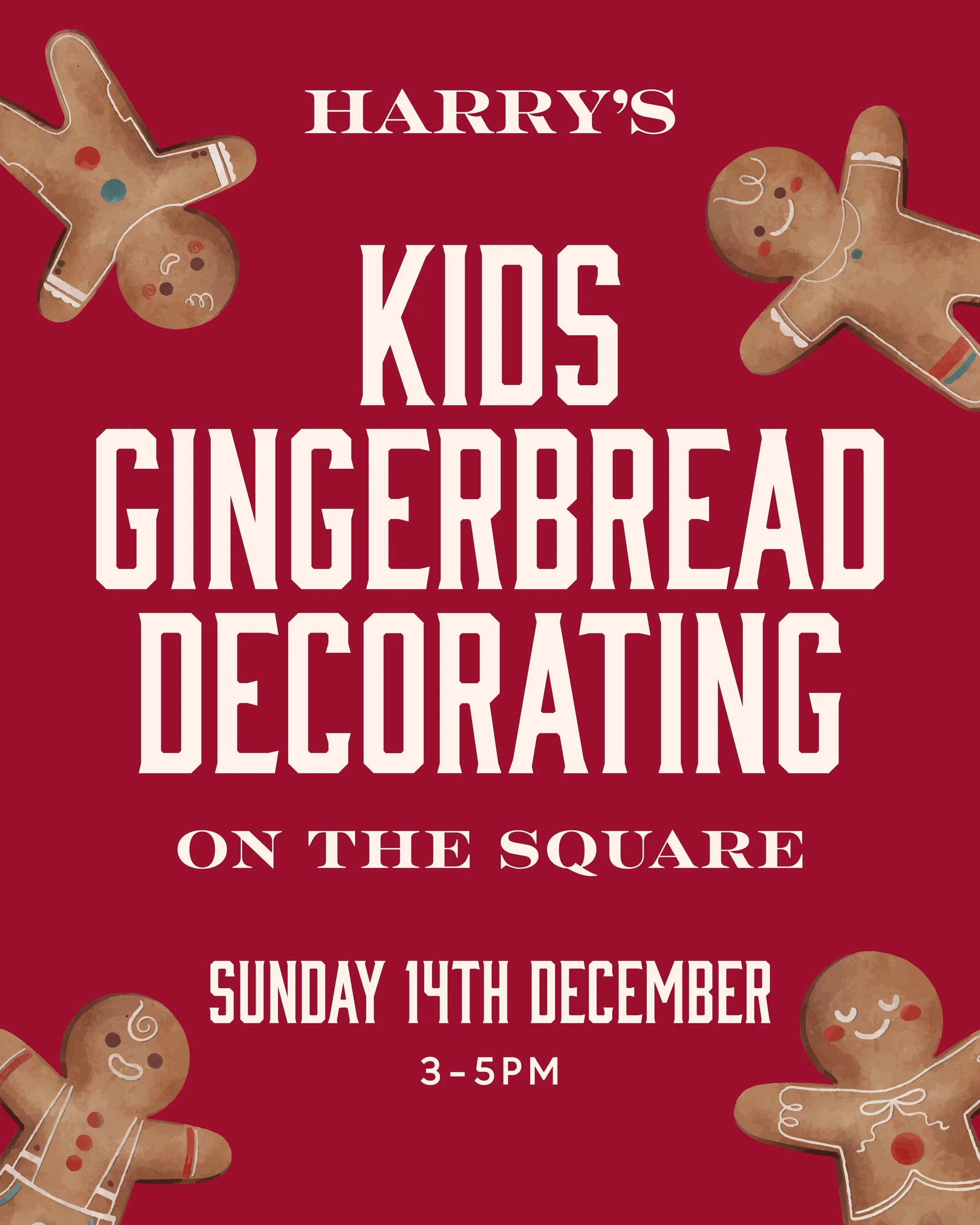 KIDS GINGERBREAD DECORATION
