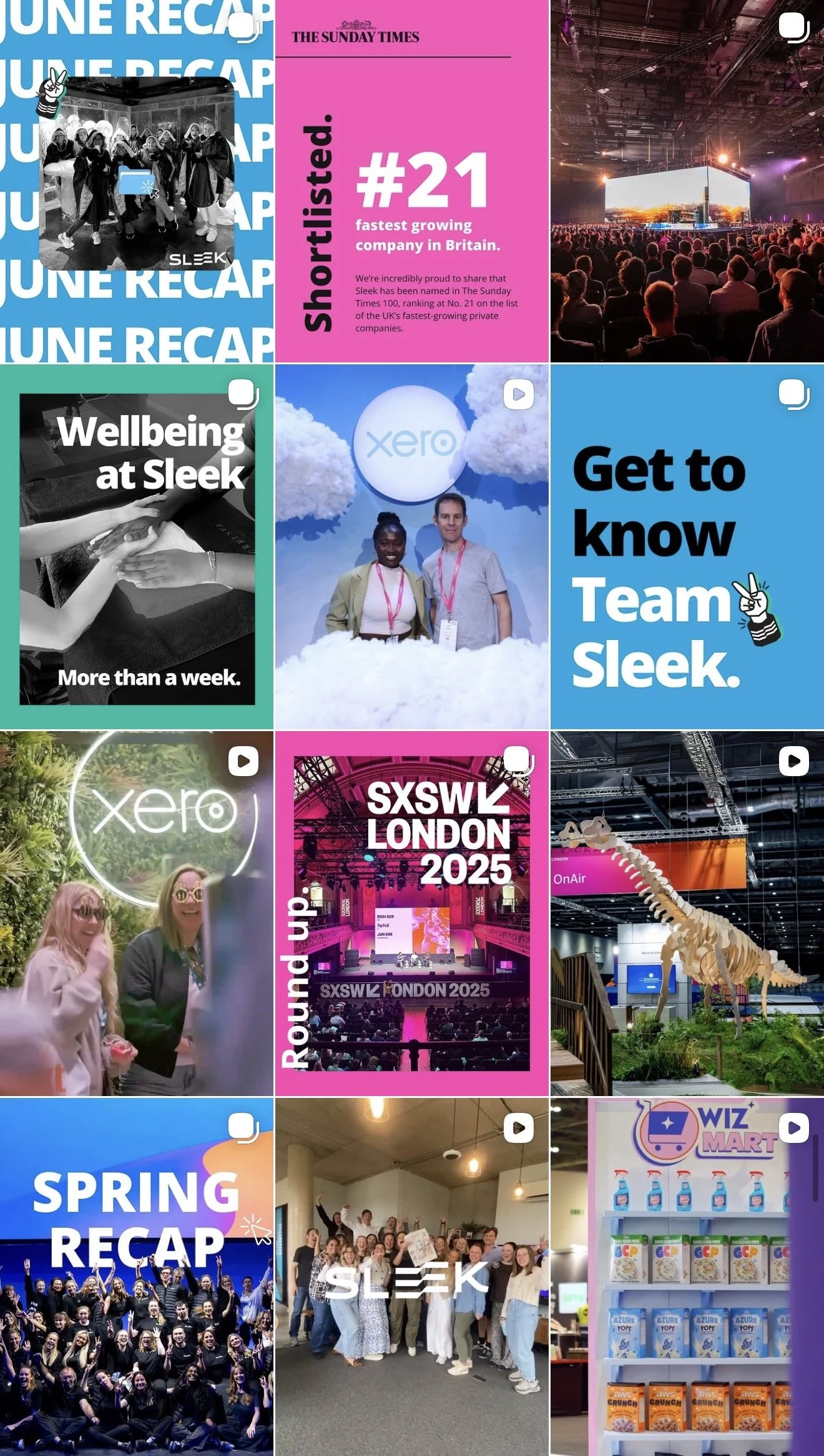 Social media management and content creation for brands and campaigns
